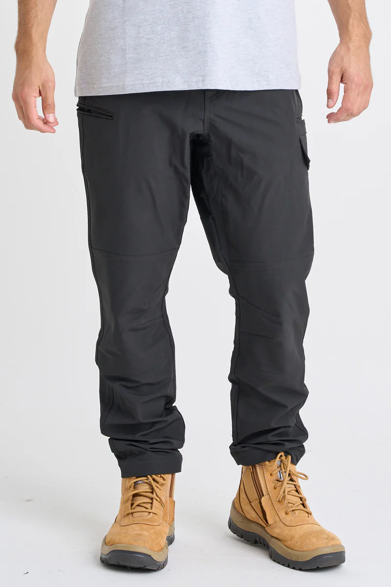 Jet-Lite Hybrid Elastic Waist Pant - Black - Image 2