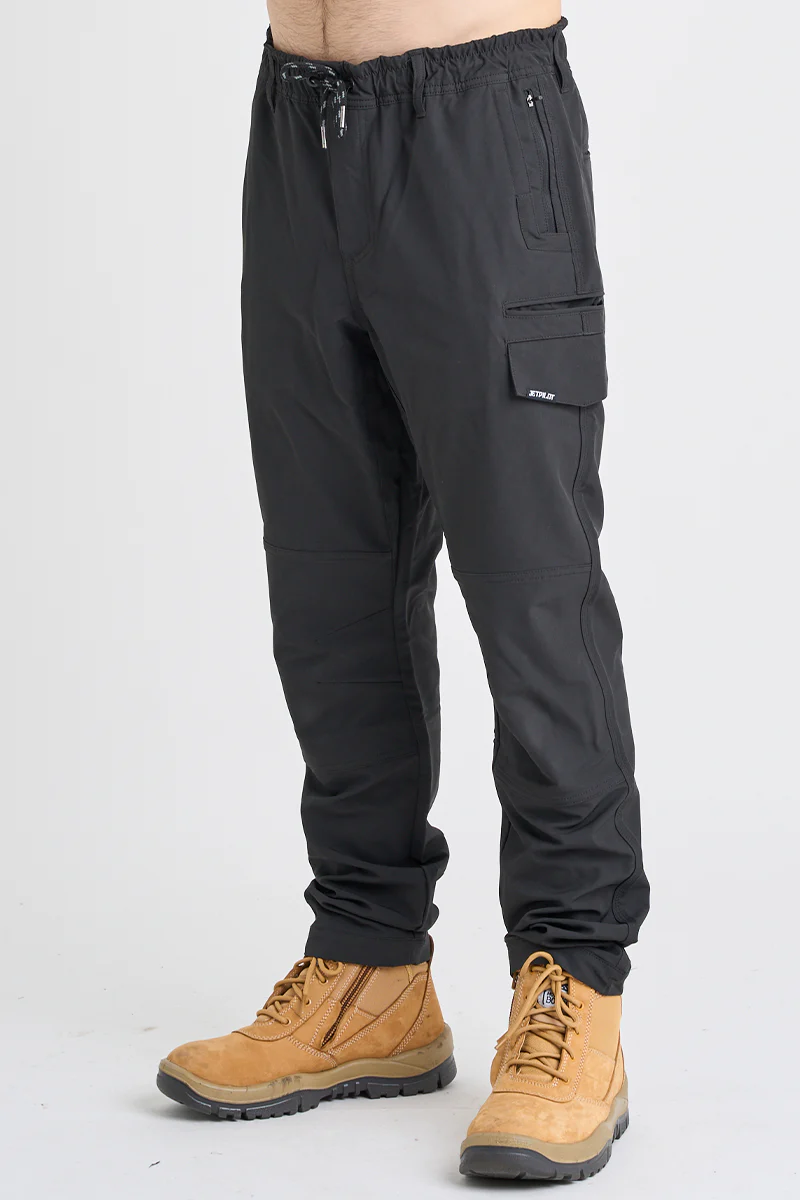Jet-Lite Hybrid Elastic Waist Pant - Black - Image 4