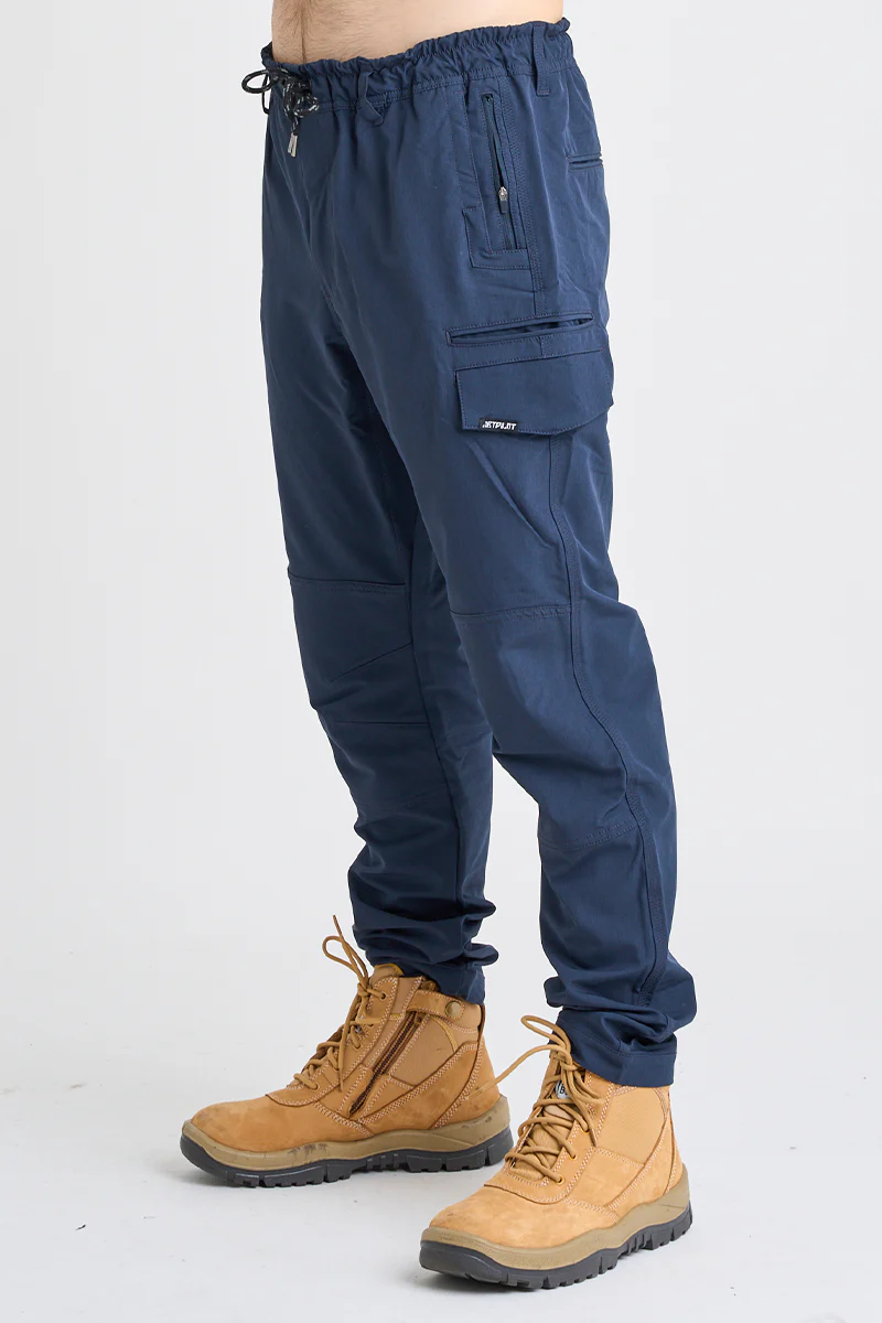 Jet-Lite Hybrid Elastic Waist Pant - Navy - Image 3