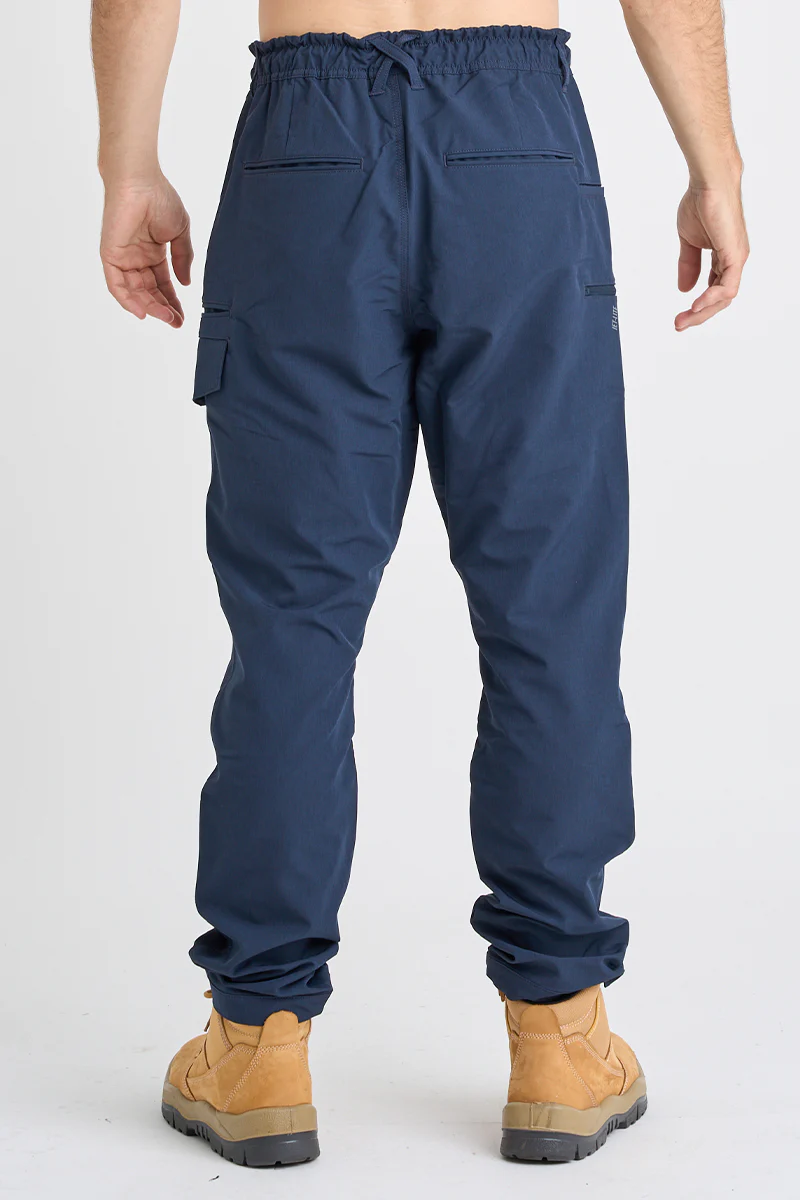 Jet-Lite Hybrid Elastic Waist Pant - Navy - Image 4