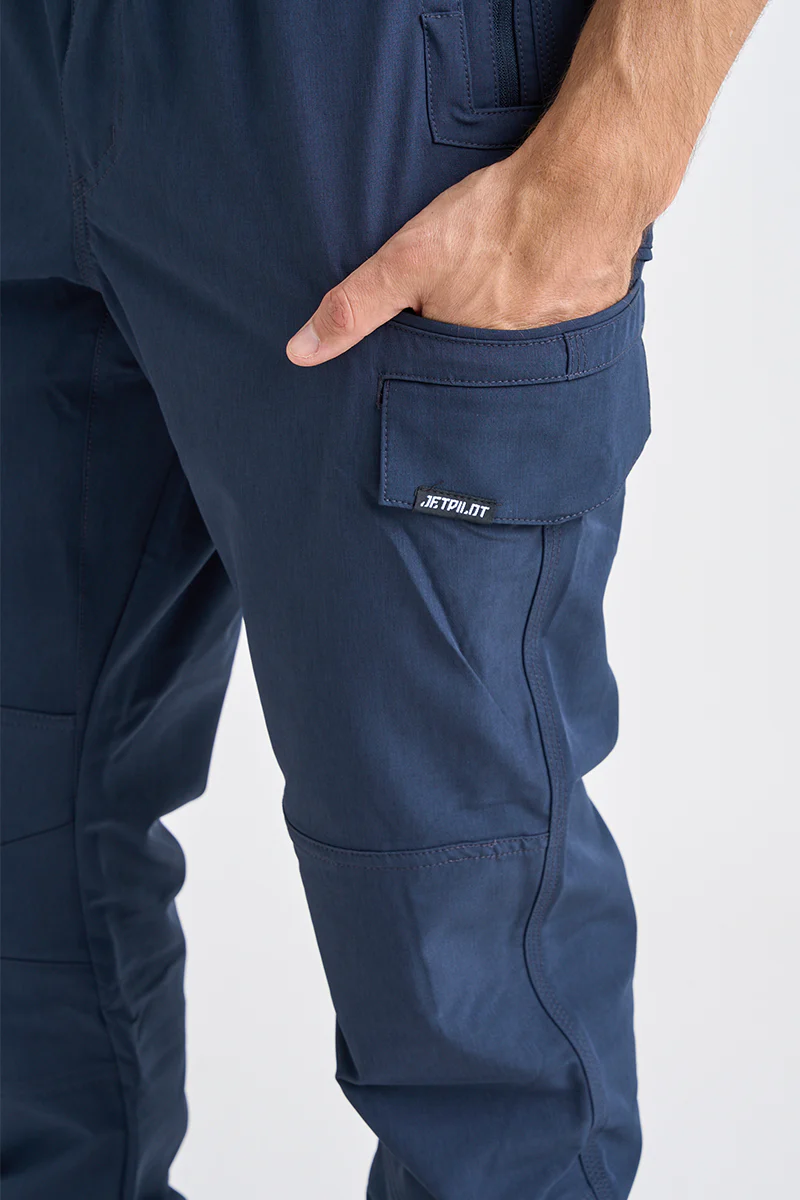 Jet-Lite Hybrid Elastic Waist Pant - Navy - Image 5