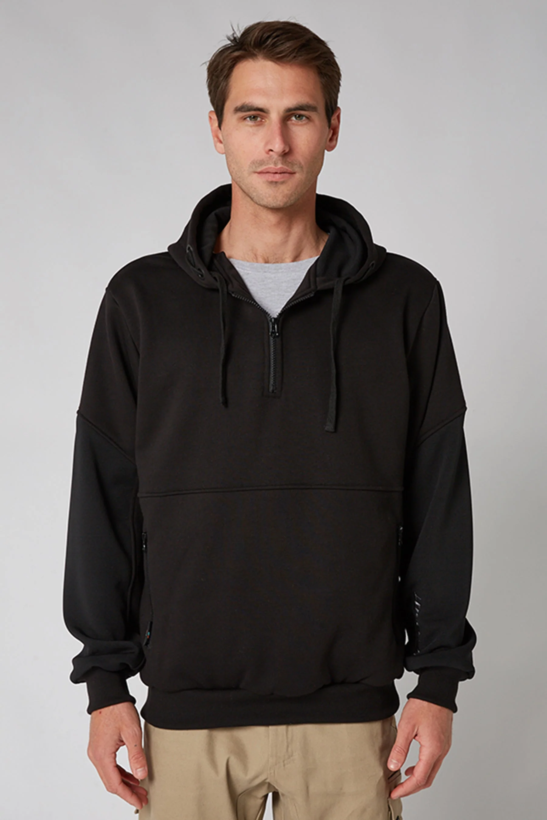 Leveled Mens 2.0 Pullover Hoodie - Black