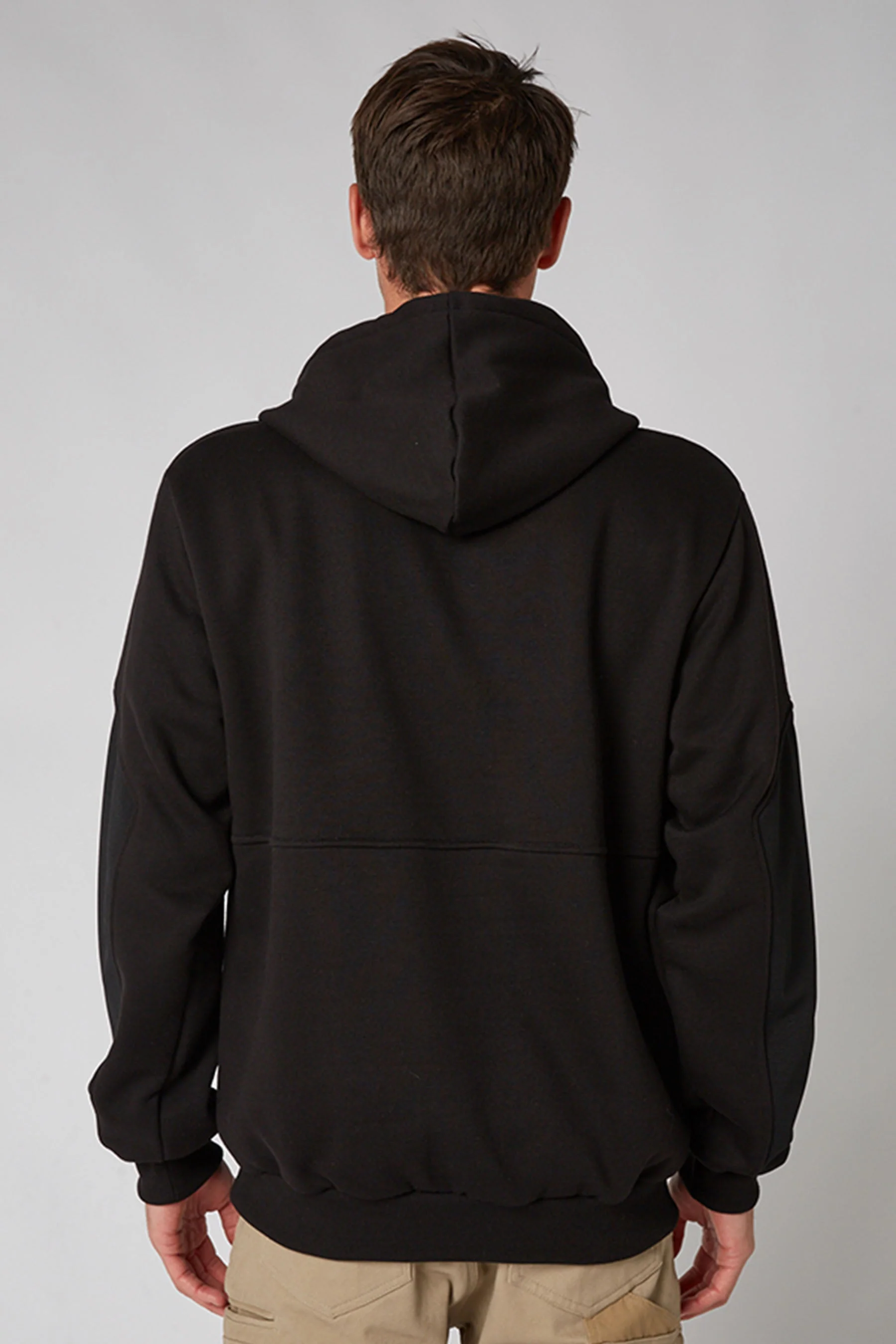 Leveled Mens 2.0 Pullover Hoodie - Black - Image 3