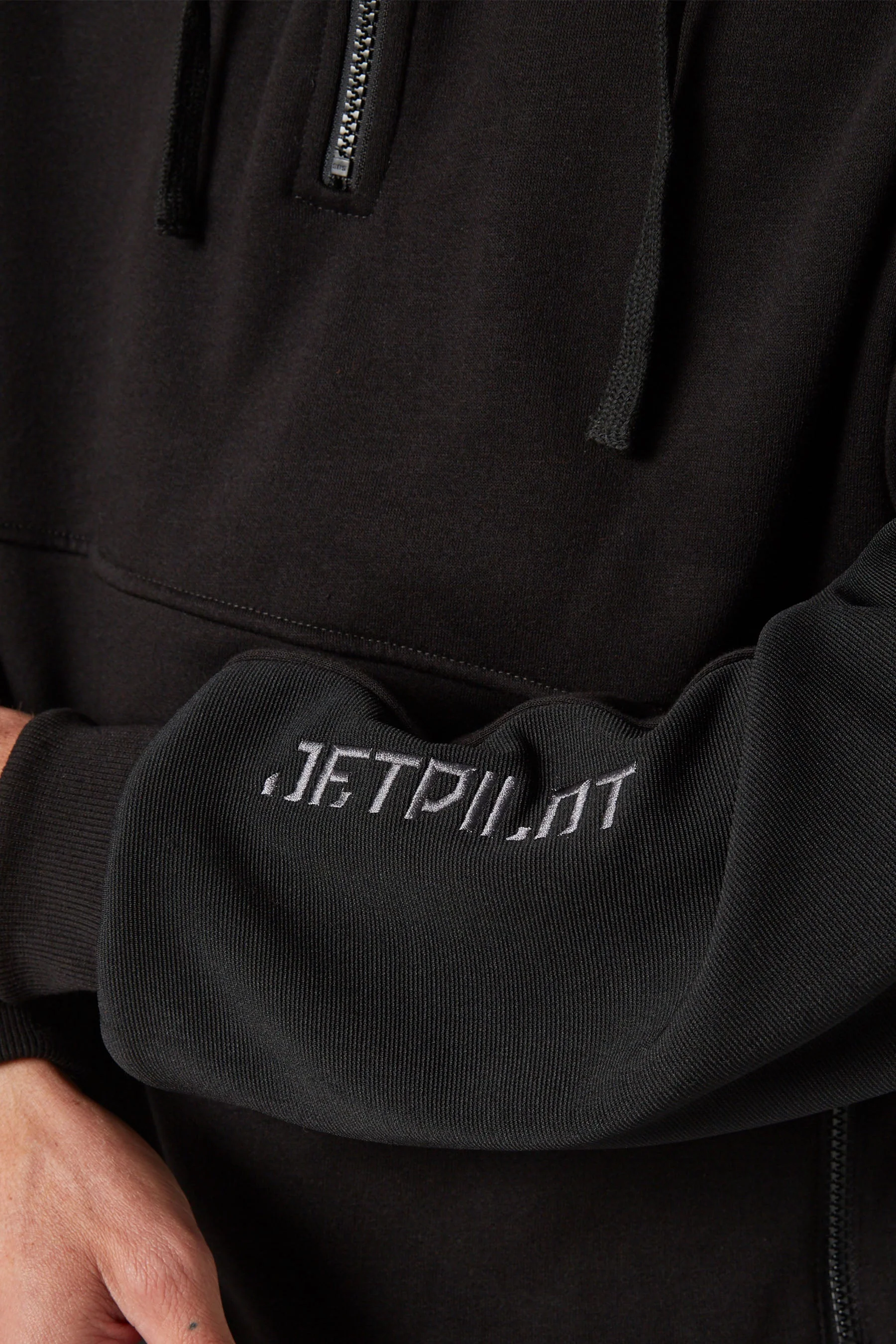 Leveled Mens 2.0 Pullover Hoodie - Black - Image 5