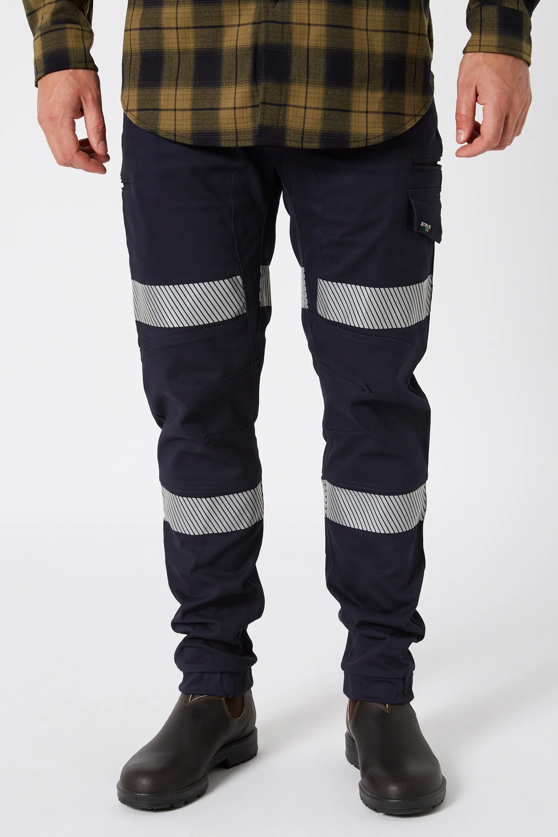 Fueled Taped Cuff Pant - Navy