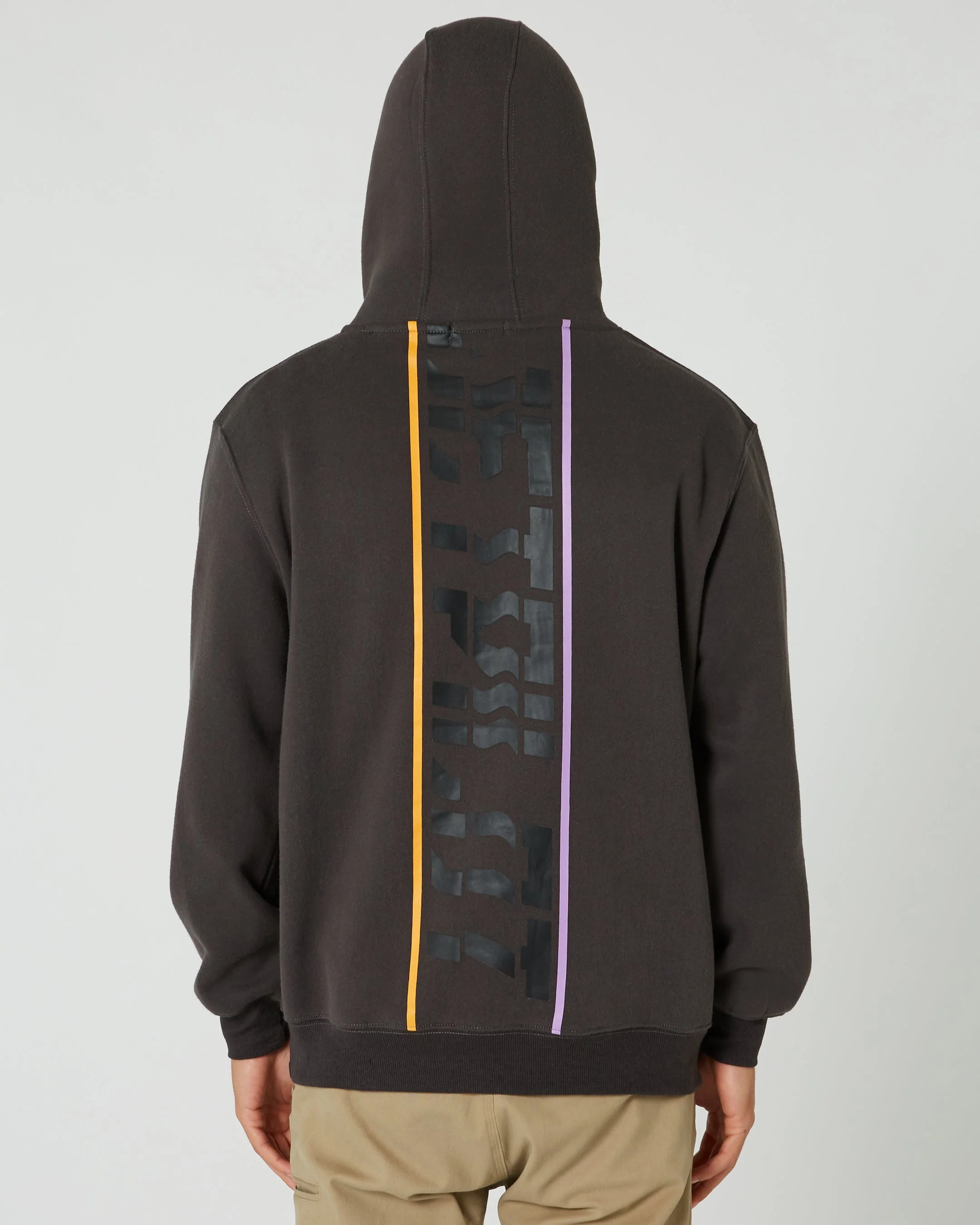 United Mens Pullover Hoodie - Charcoal - Image 8
