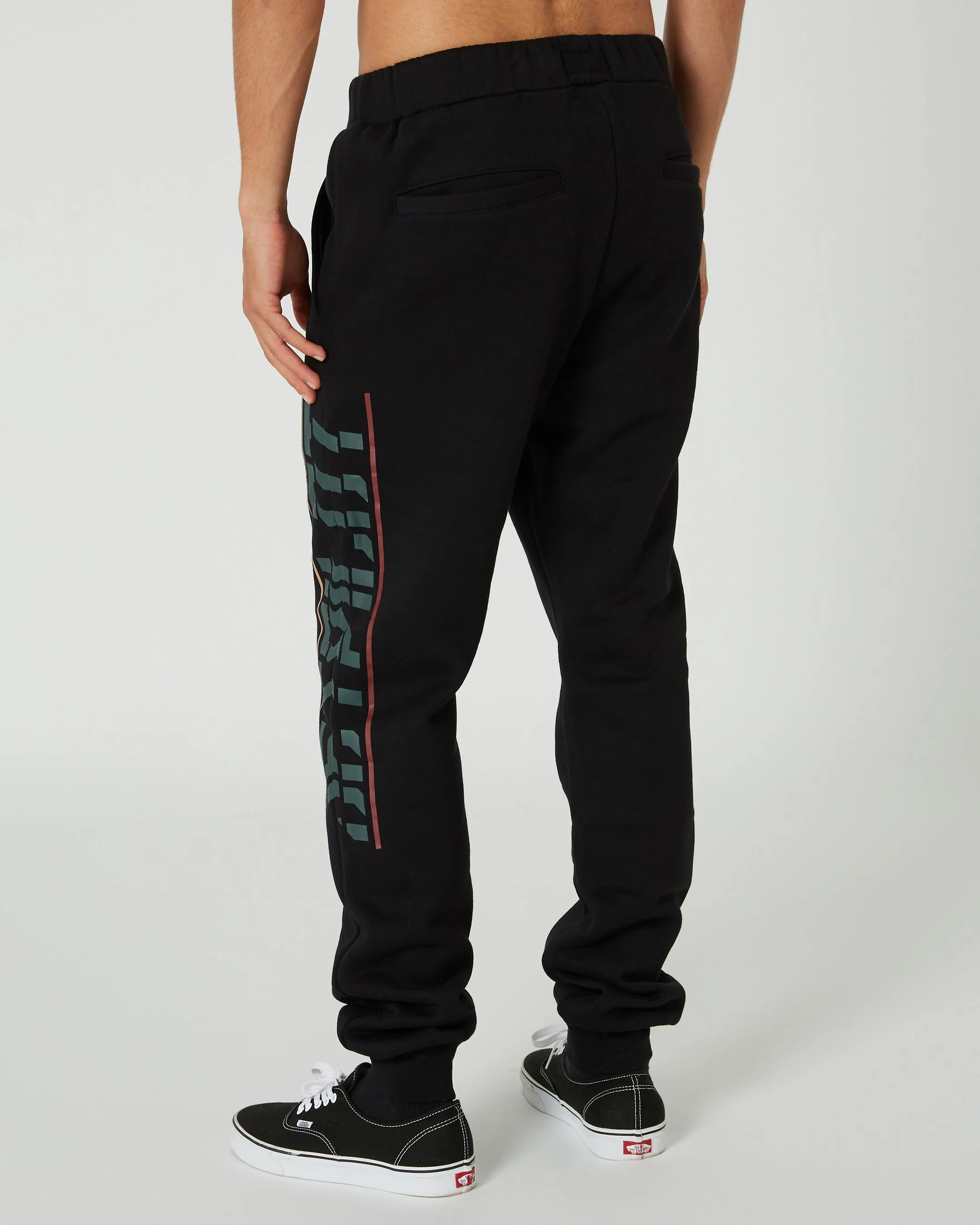 United Mens Trackpant - Black - Image 5