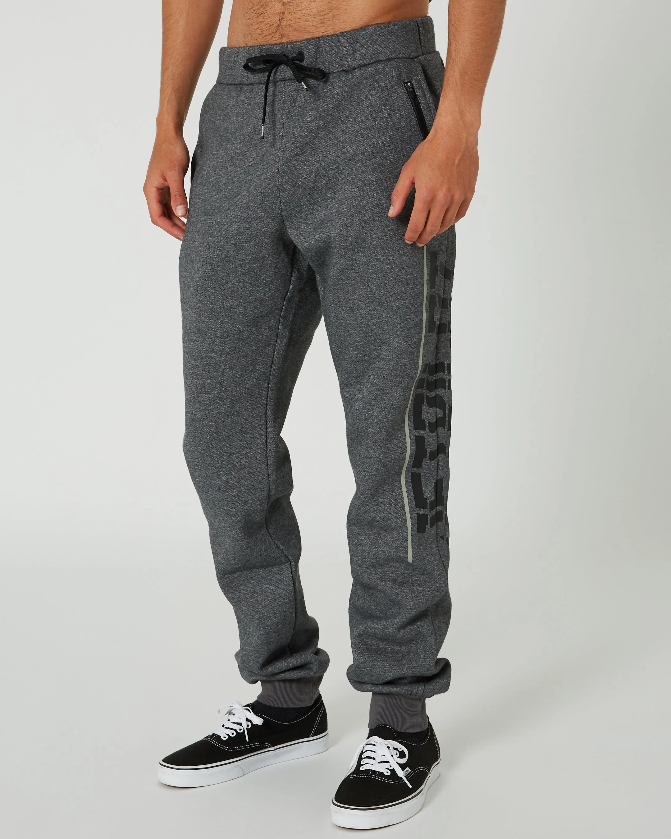 United Mens Trackpant - Charcoal - Image 4