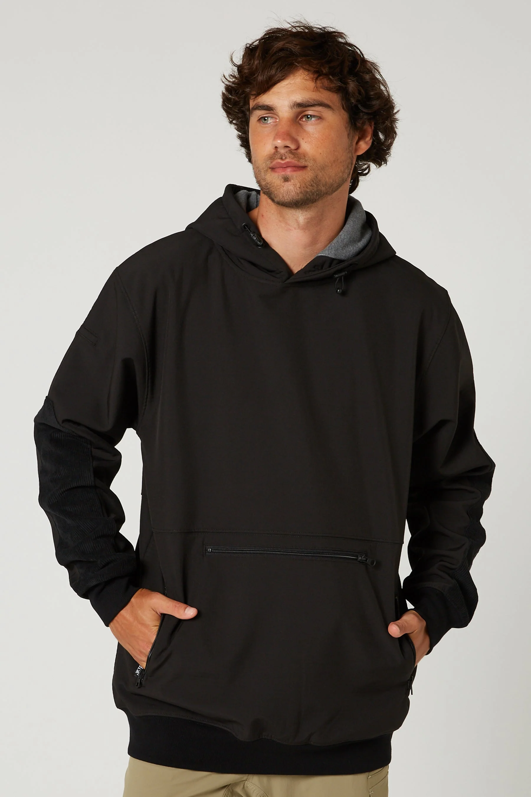Utility Hoodie - Black