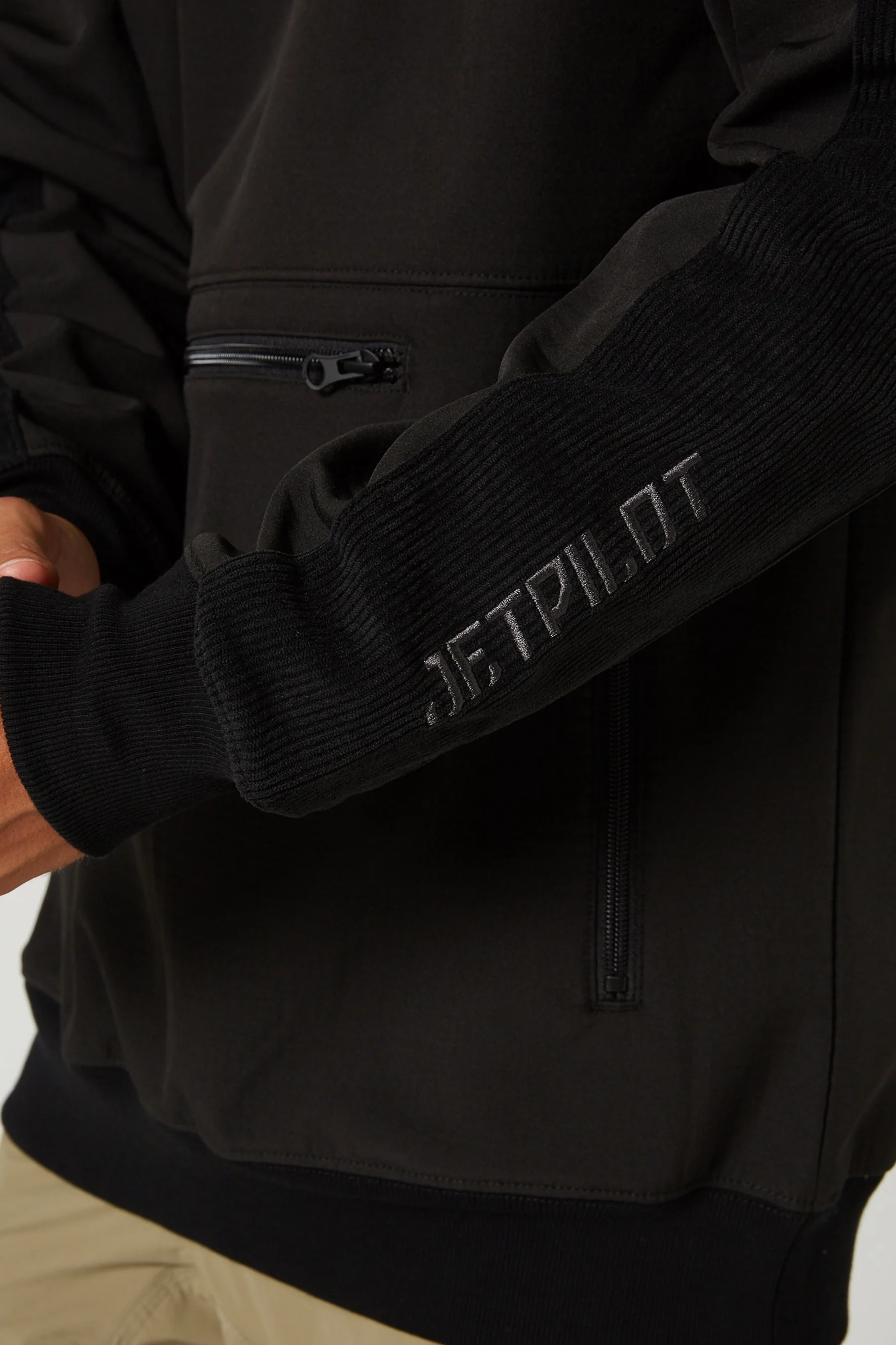 Utility Hoodie - Black - Image 14