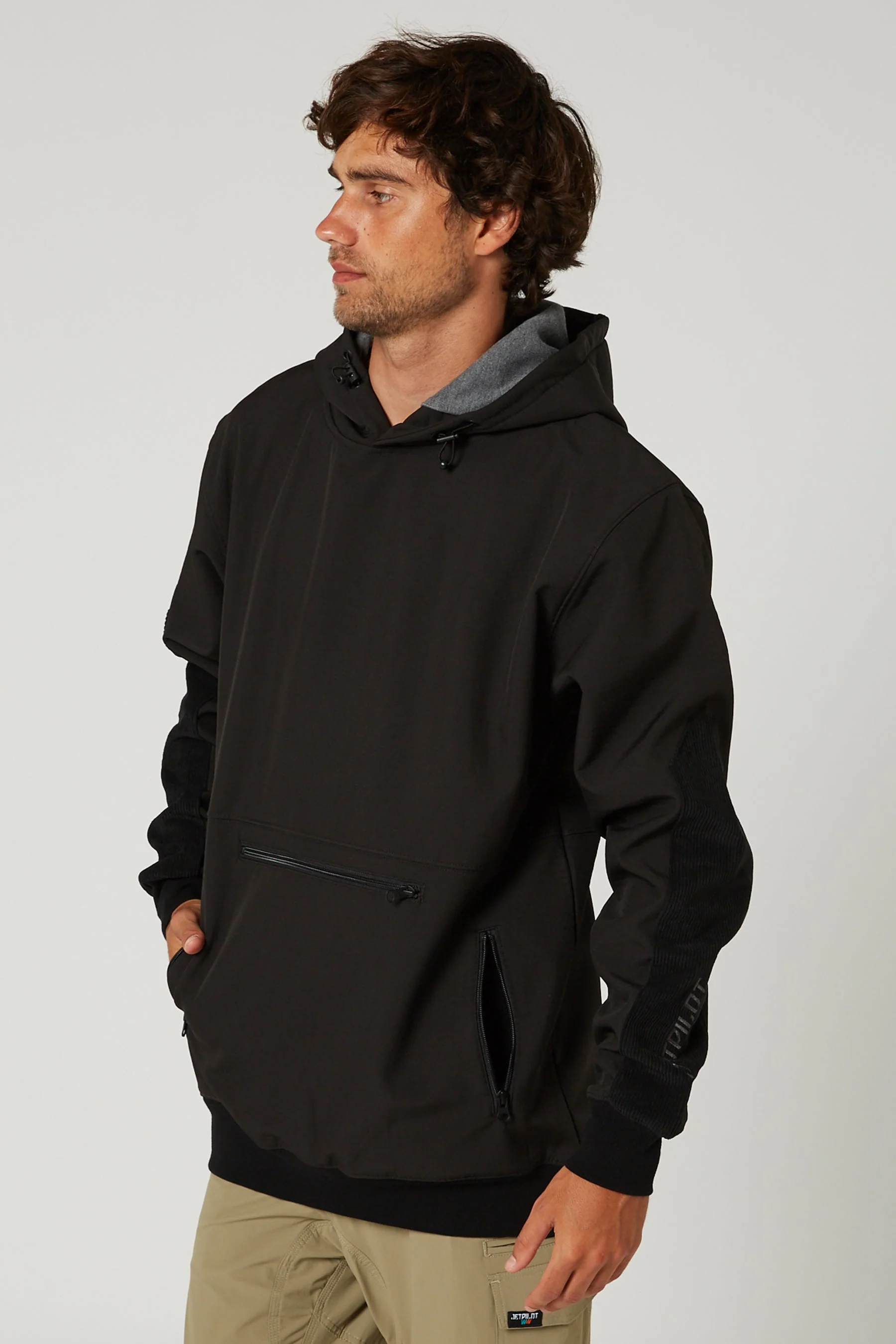 Utility Hoodie - Black - Image 2