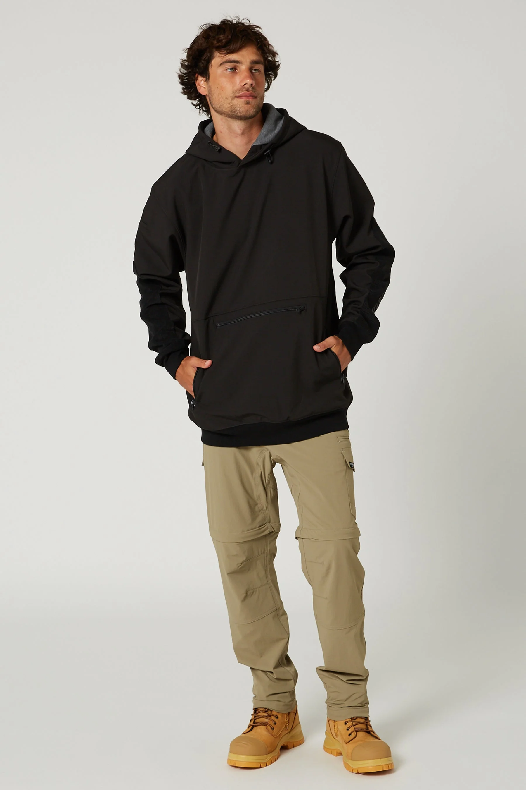 Utility Hoodie - Black - Image 4