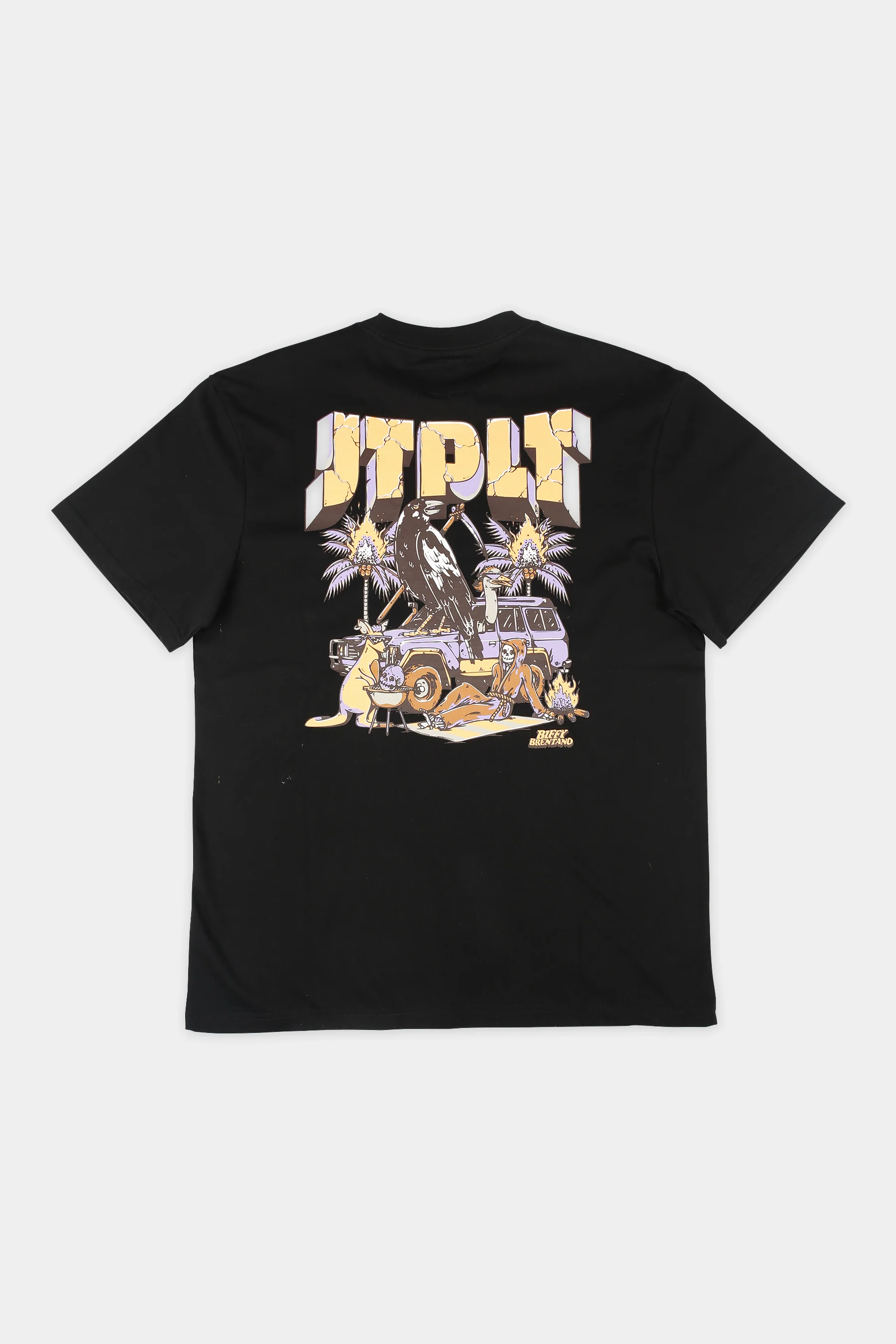 JTPLT x BIFFY Tee - Black - Image 4