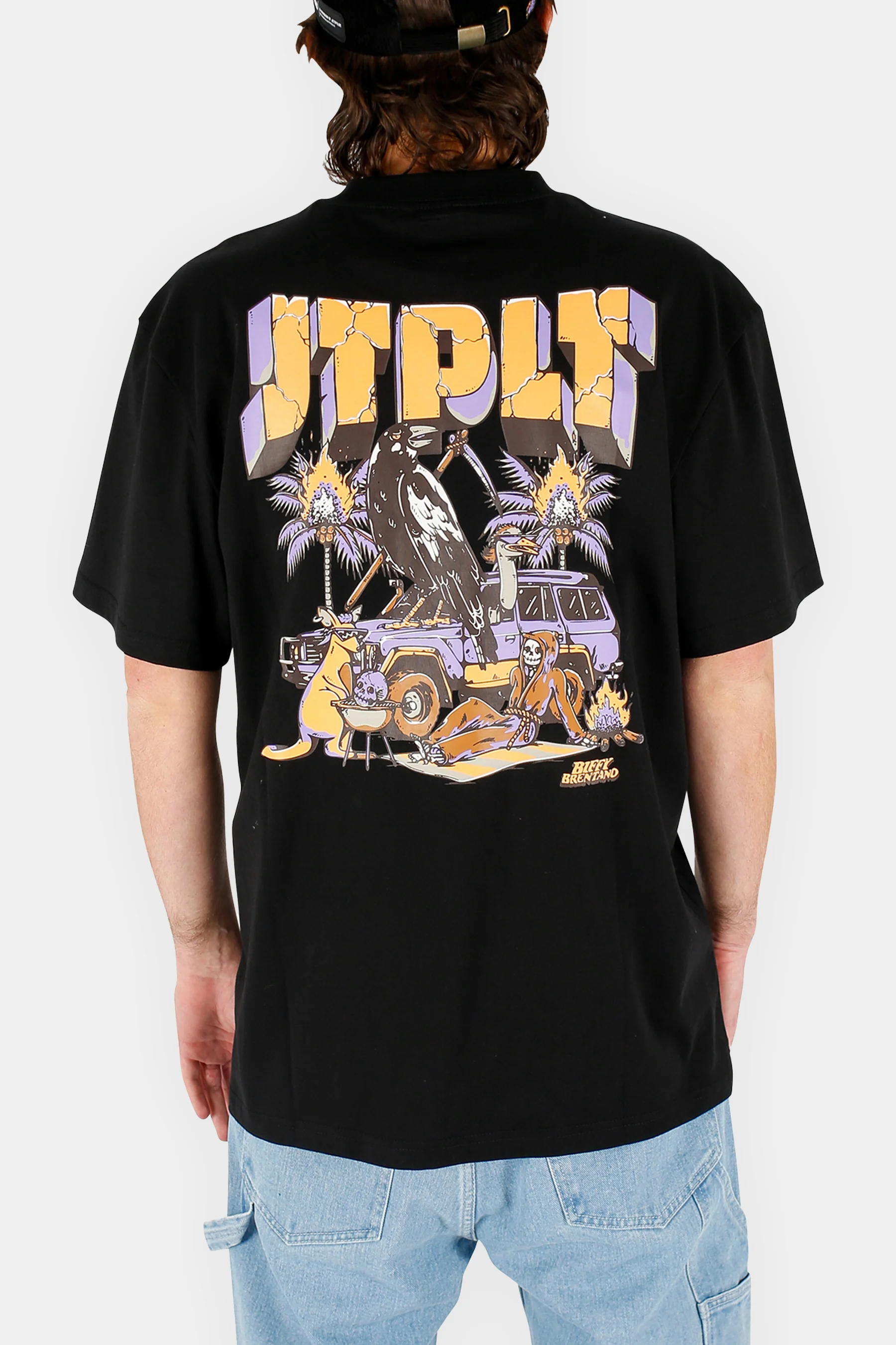 JTPLT x BIFFY Tee - Black - Image 5