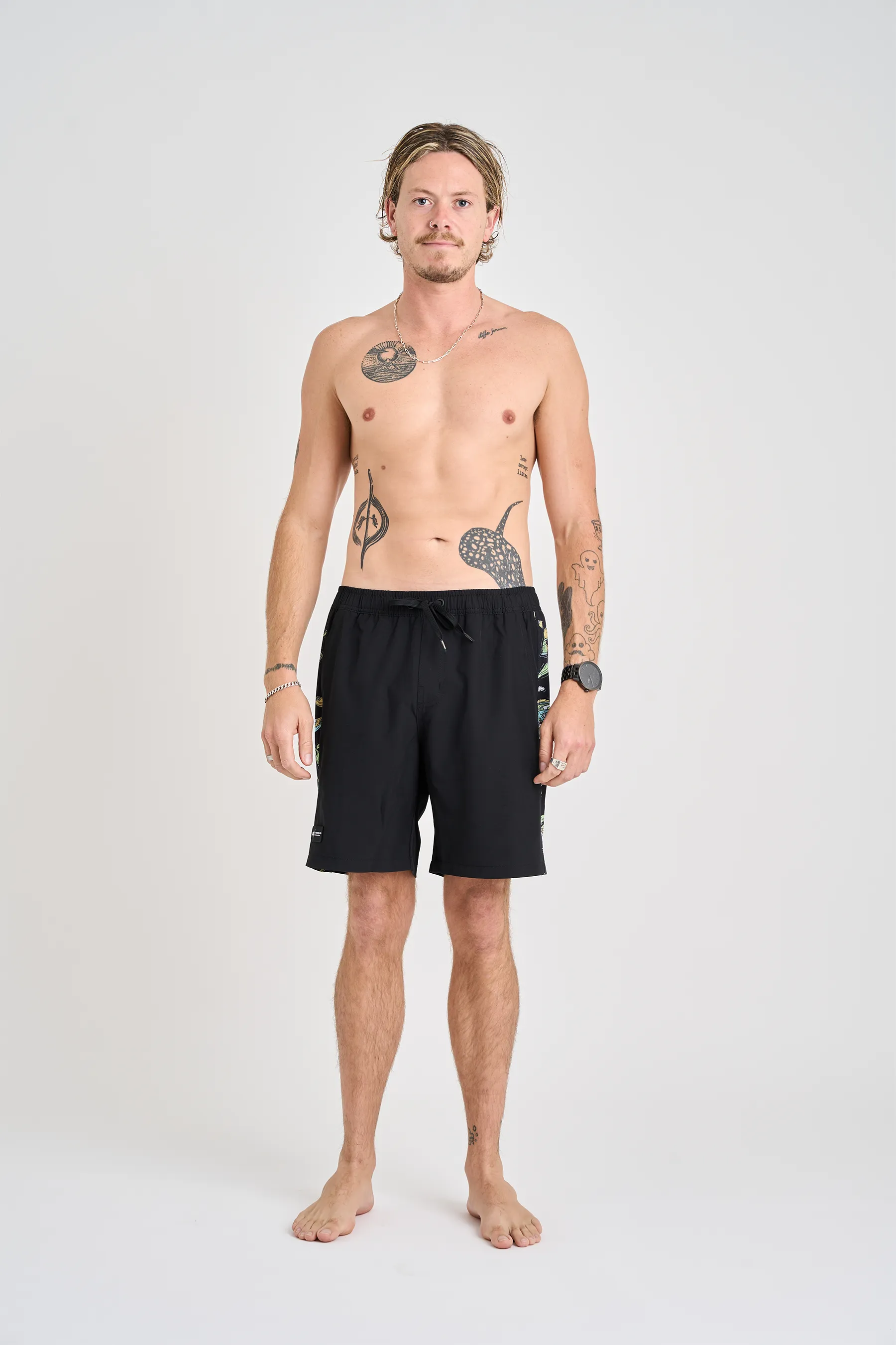 JTPLT x Tom Hadley - Boardshorts - Black - Image 11