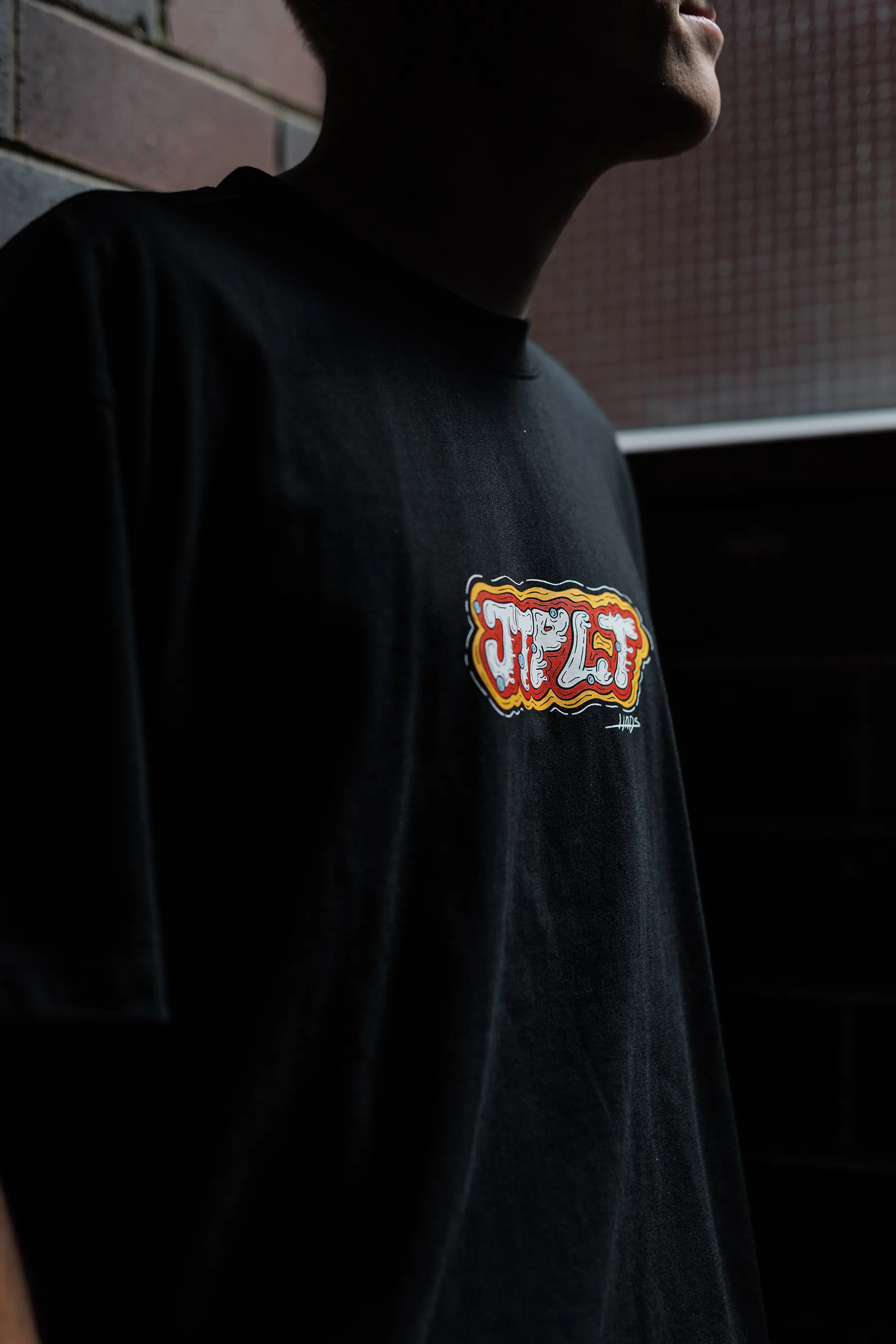 JTPLT x Tom Hadley - Logo Tee - Black - Image 11