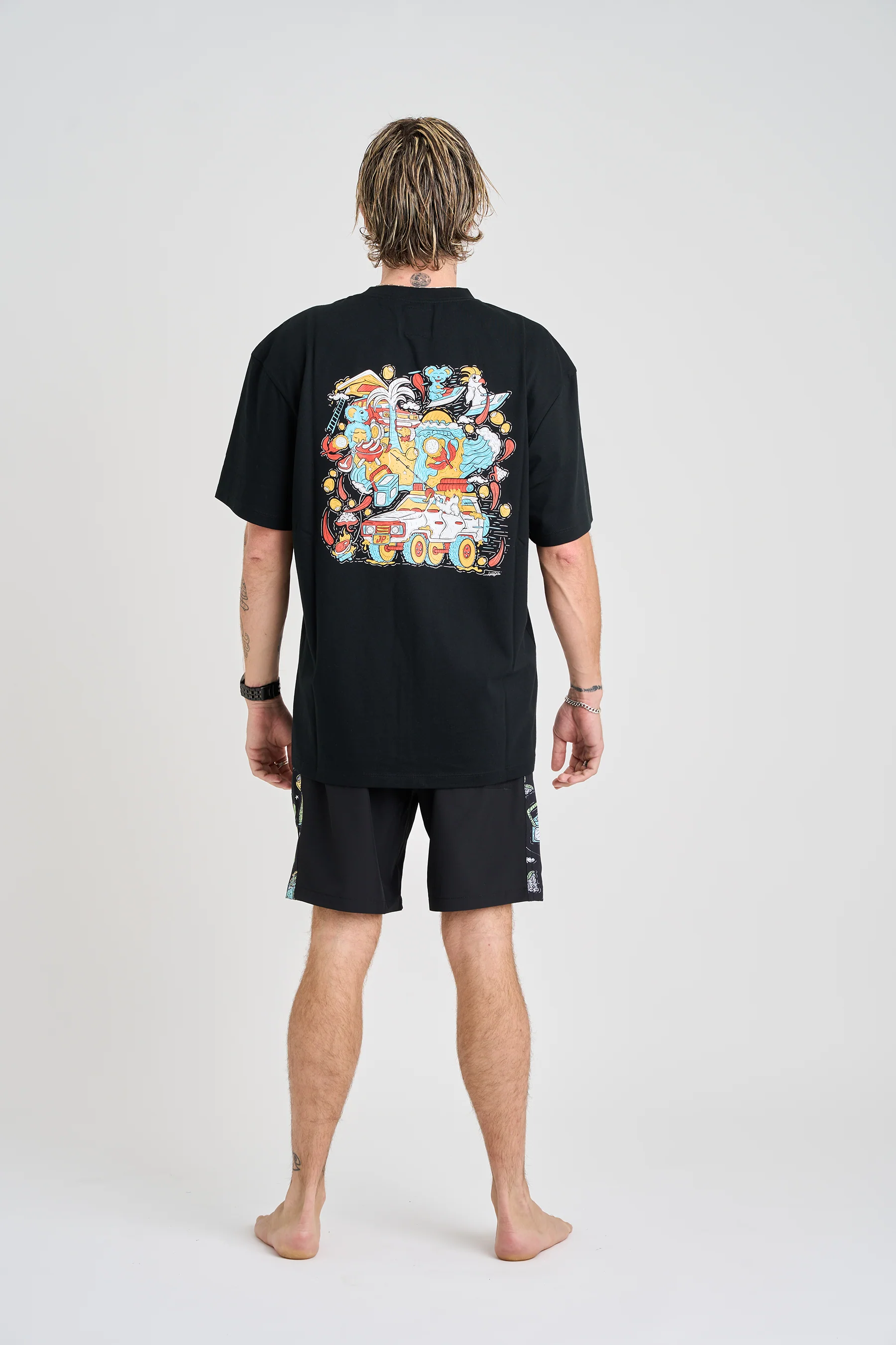 JTPLT x Tom Hadley - SS Tee - Black - Image 3