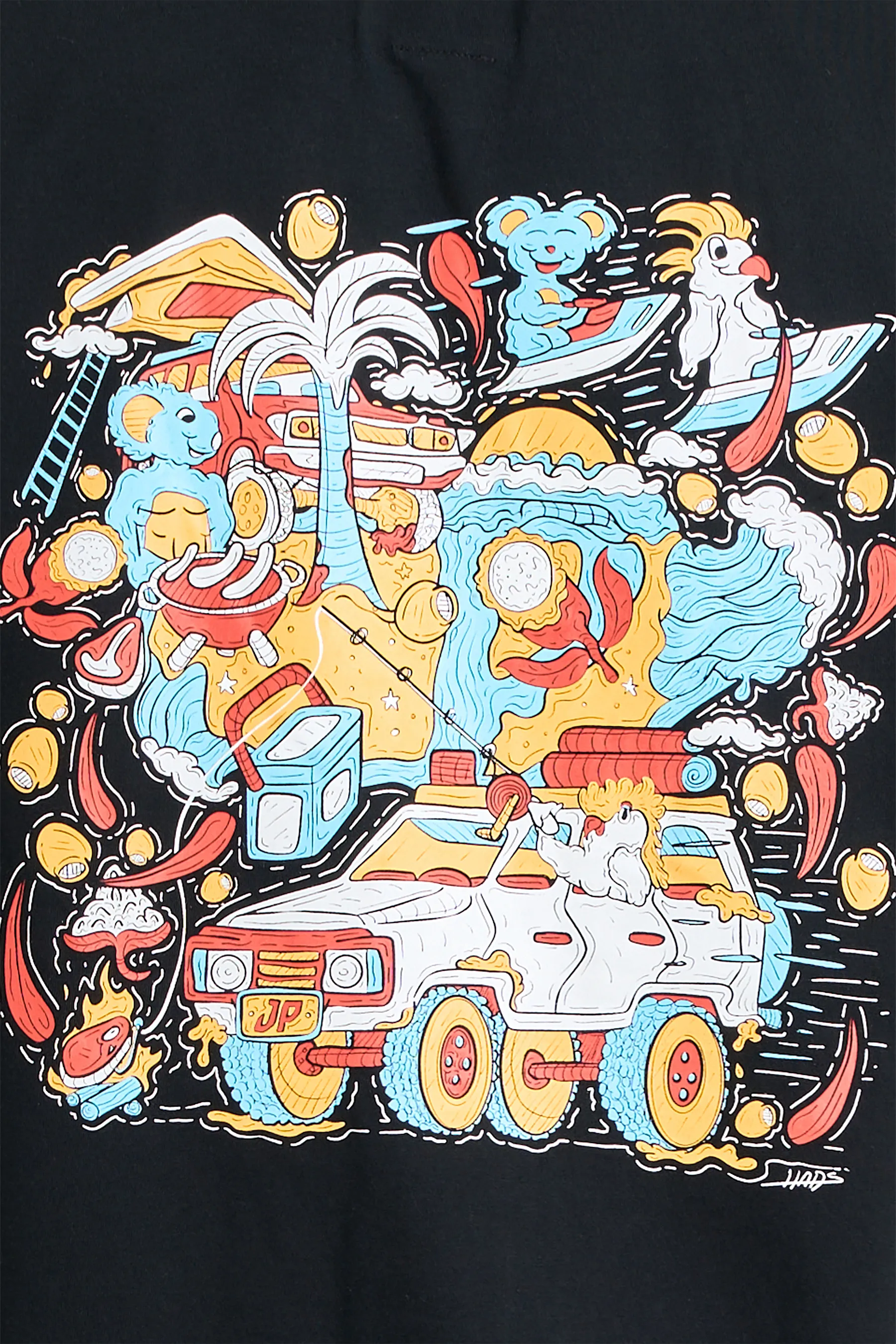 JTPLT x Tom Hadley - SS Tee - Black - Image 5