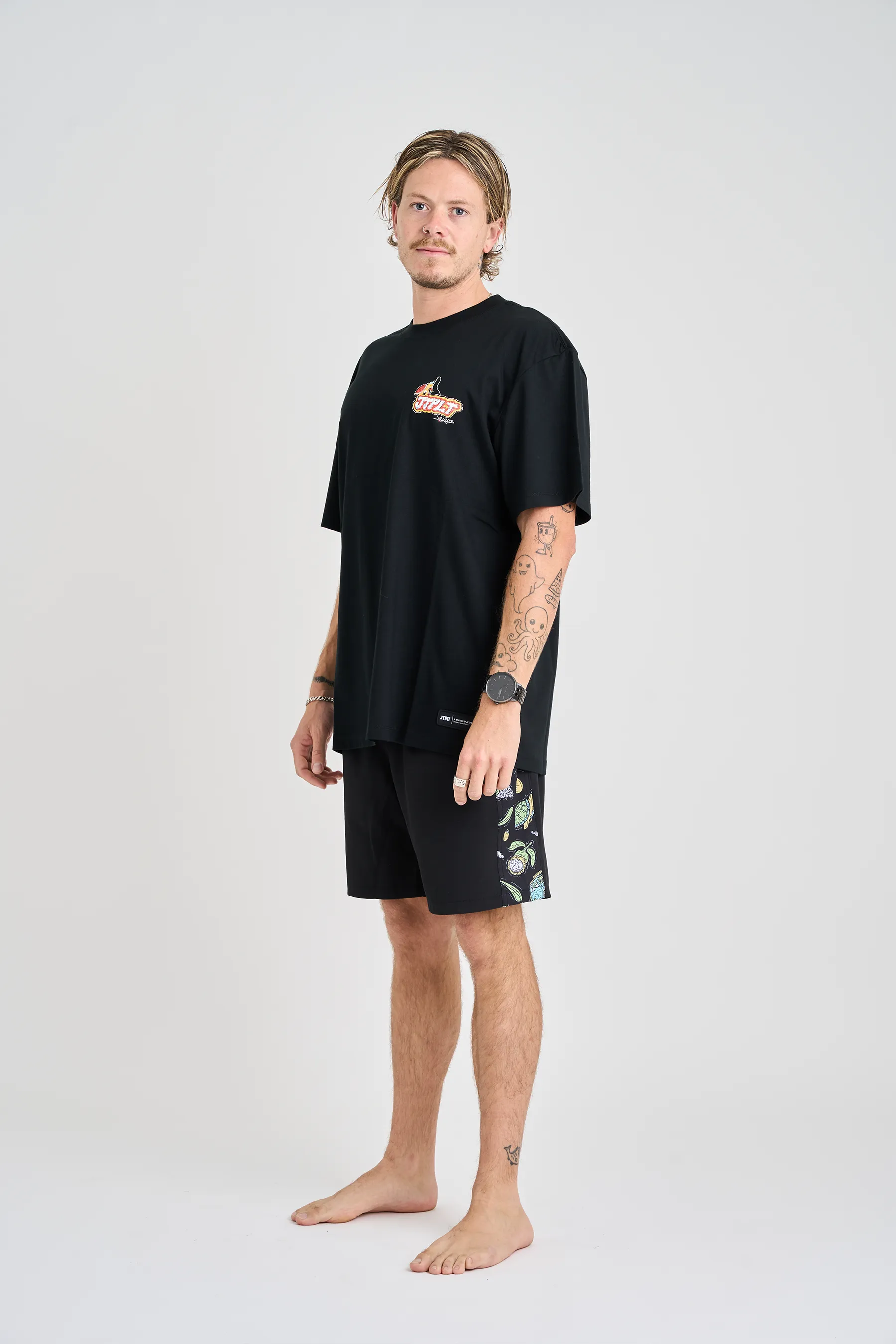 JTPLT x Tom Hadley - SS Tee - Black - Image 6