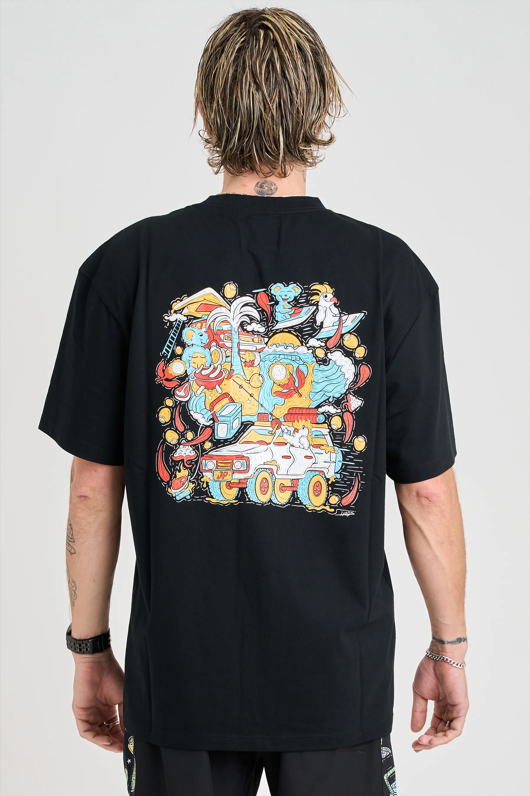 JTPLT x Tom Hadley - SS Tee - Black - Image 7