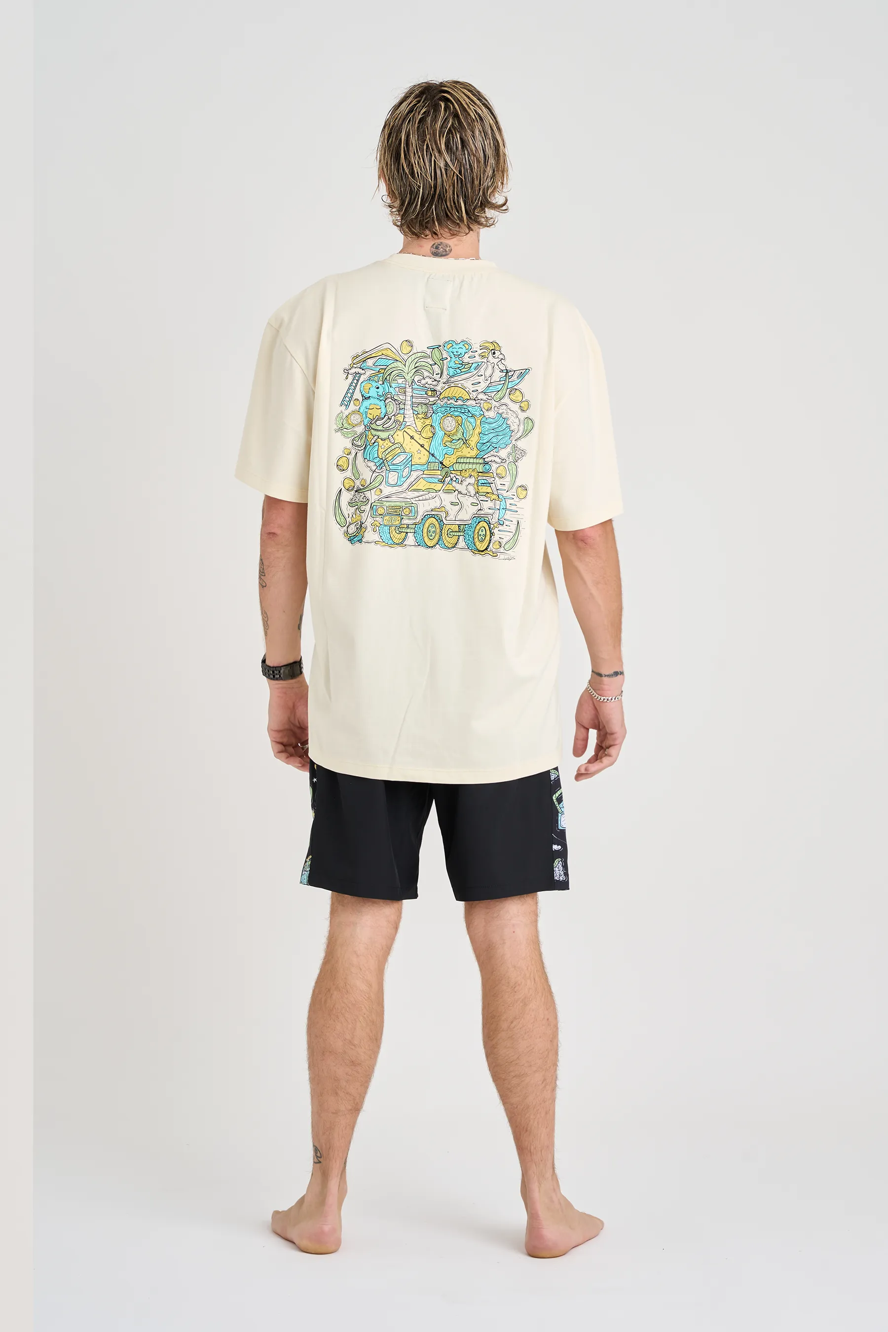 JTPLT x Tom Hadley - SS Tee - Ecru - Image 3