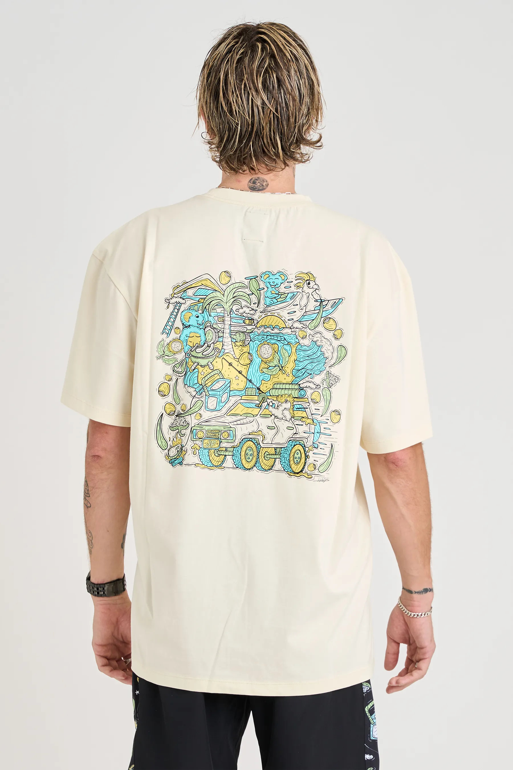 JTPLT x Tom Hadley - SS Tee - Ecru - Image 5