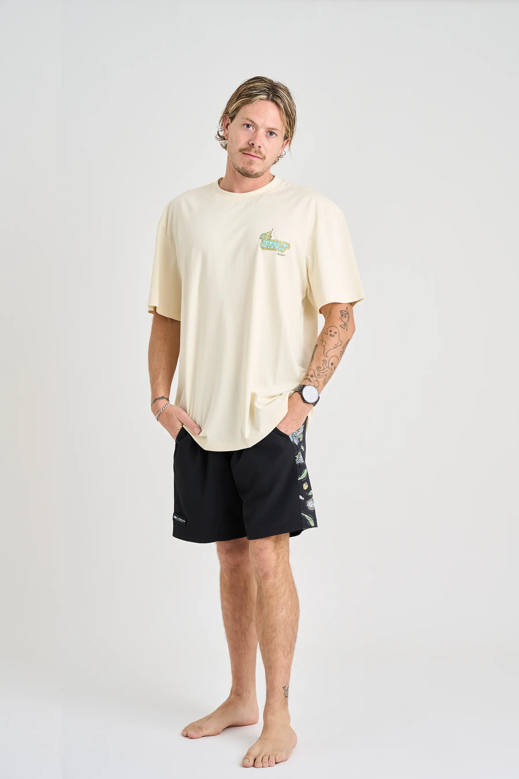 JTPLT x Tom Hadley - SS Tee - Ecru - Image 6