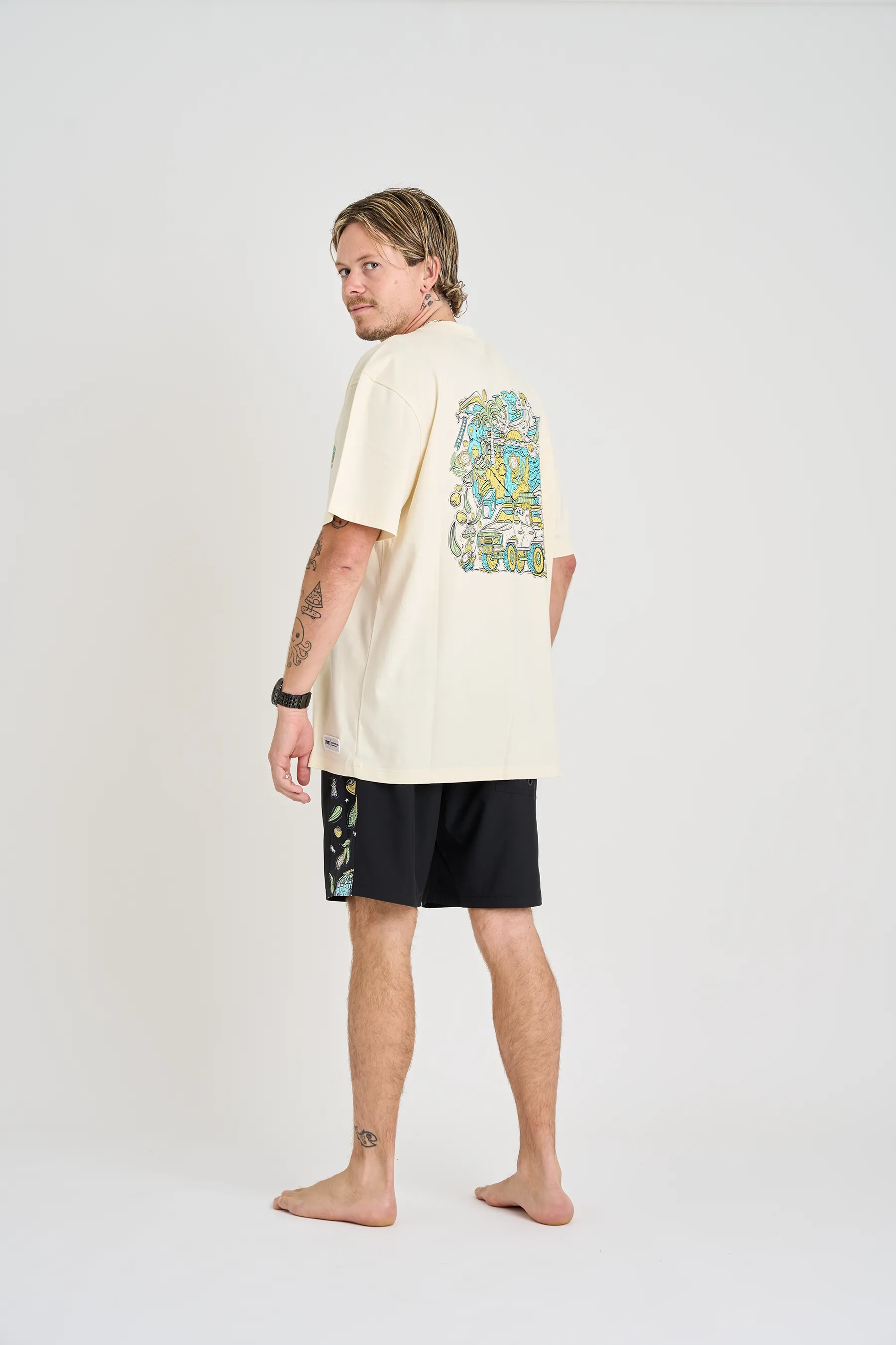 JTPLT x Tom Hadley - SS Tee - Ecru - Image 7