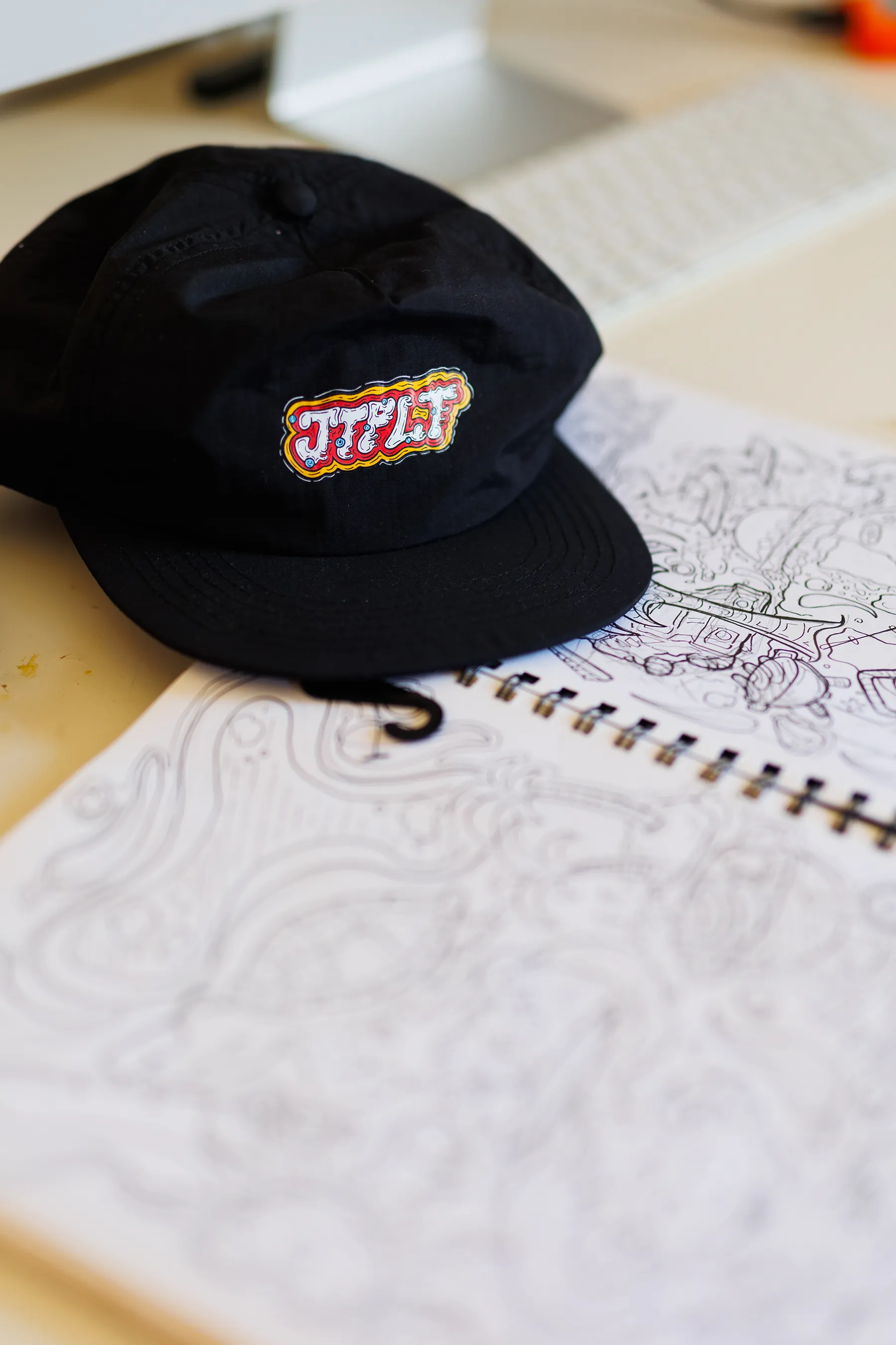 JTPLT x Tom Hadley - Surf Cap - Black - Image 4