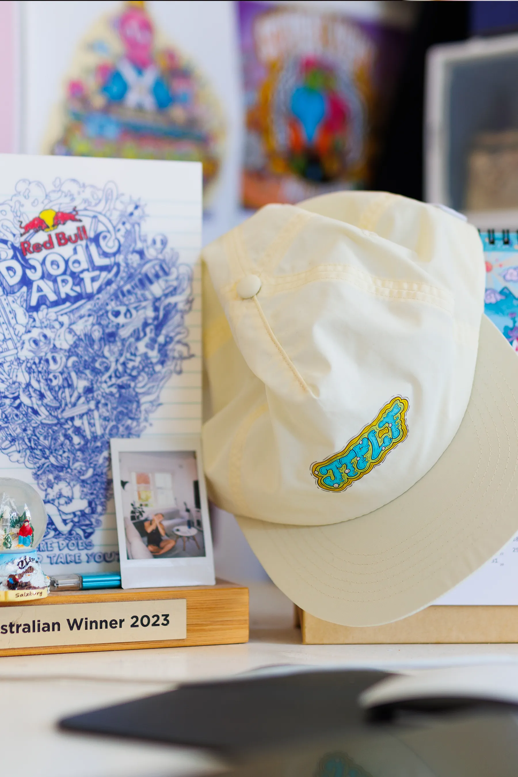 JTPLT x Tom Hadley - Surf Cap - Ecru - Image 6