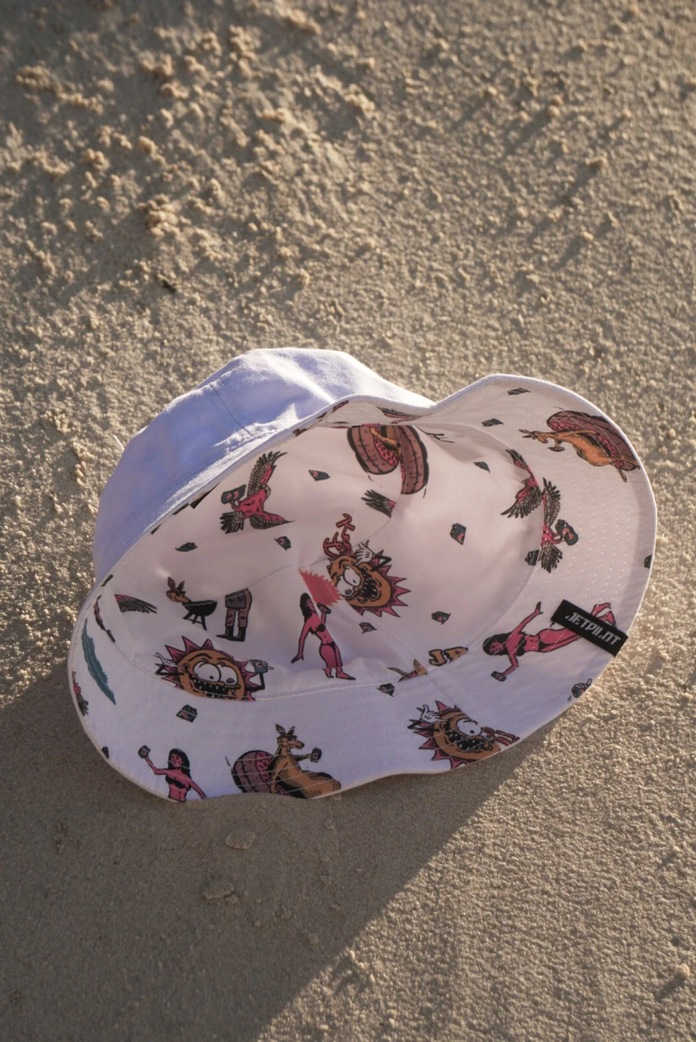 Jetpilot Keepin Local Mens Rev Bucket - White - Image 3