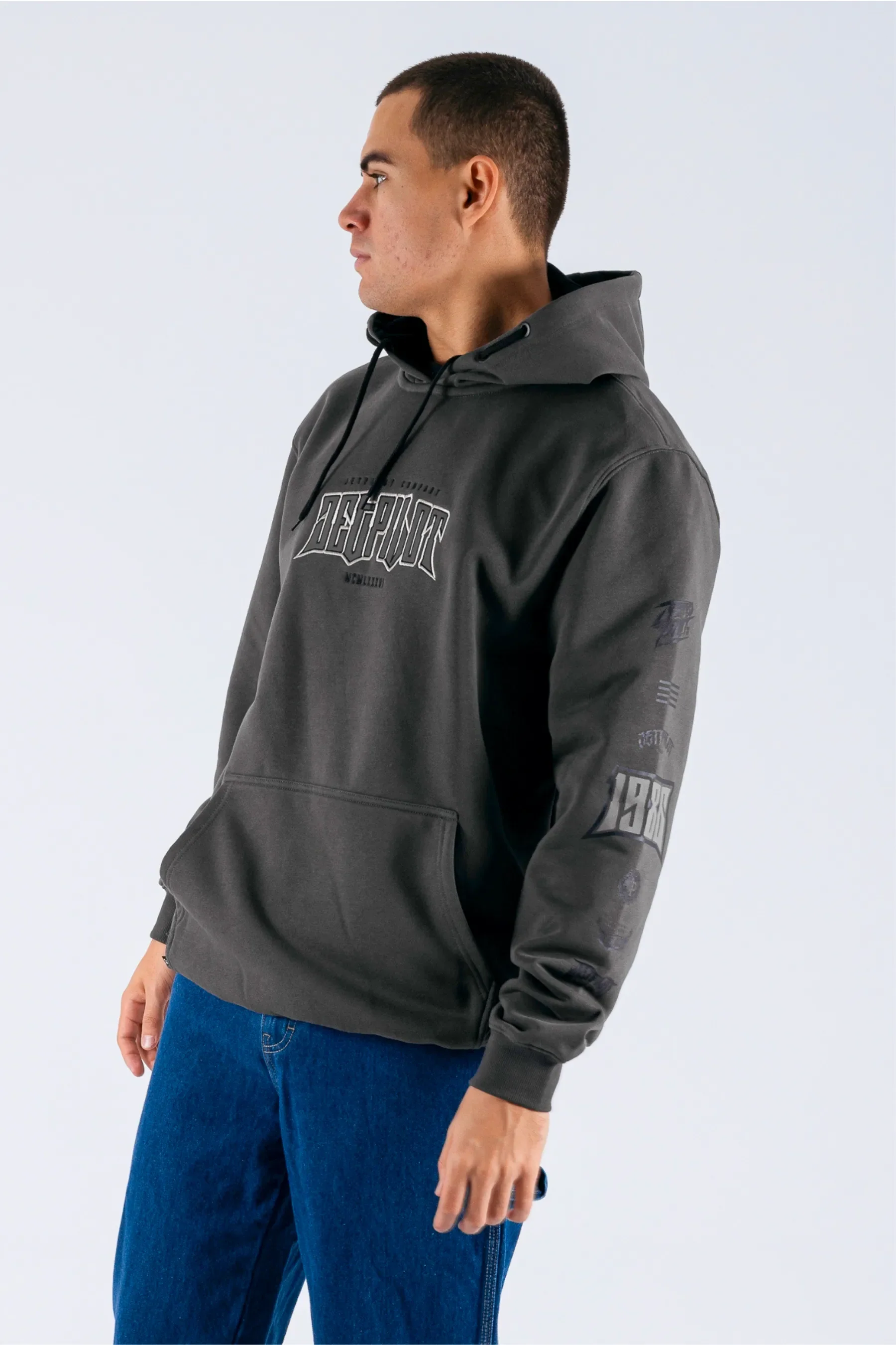 Jetpilot Legacy Pullover - Charcoal - Image 3