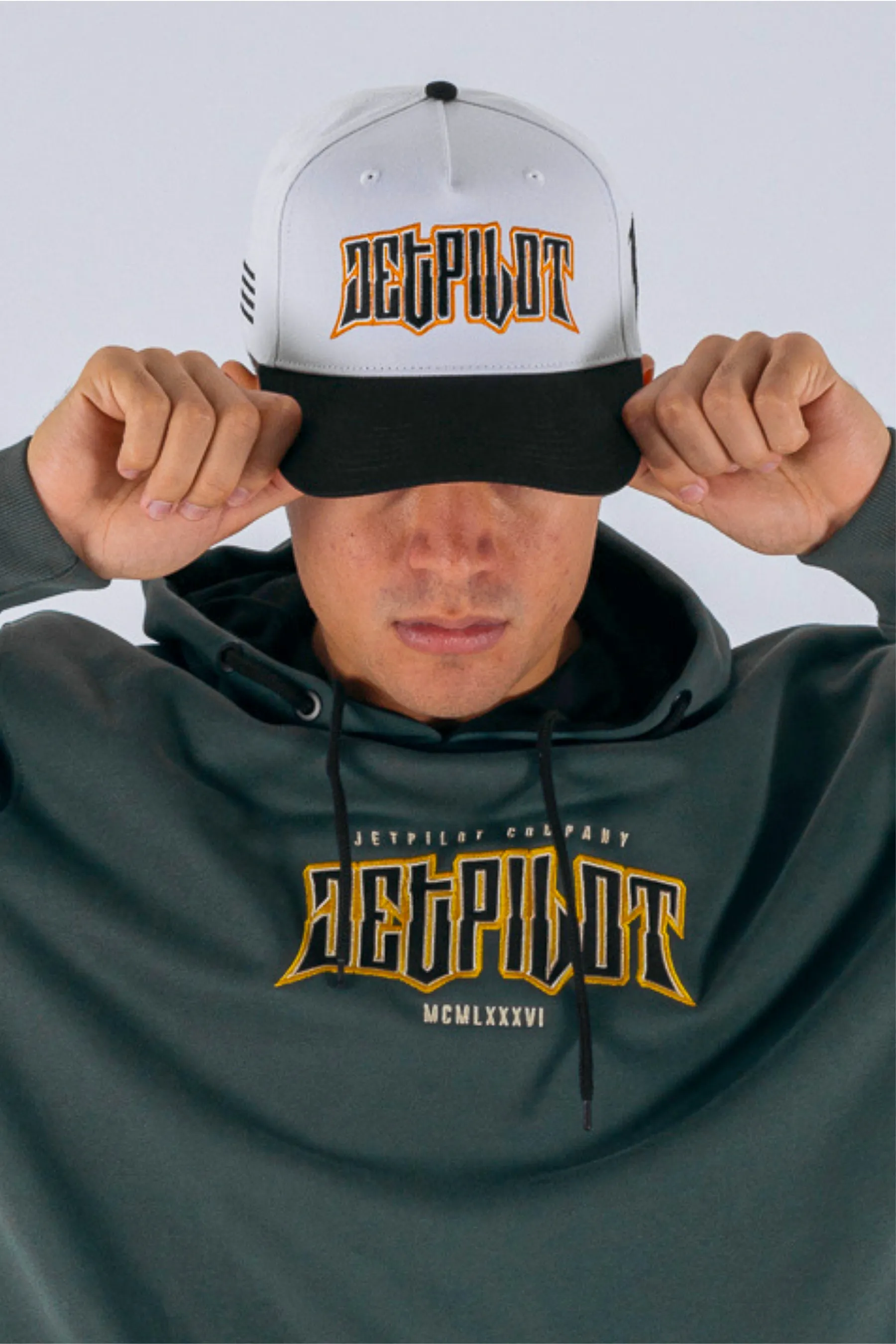 Jetpilot Legacy Snapback Cap - White - Image 2