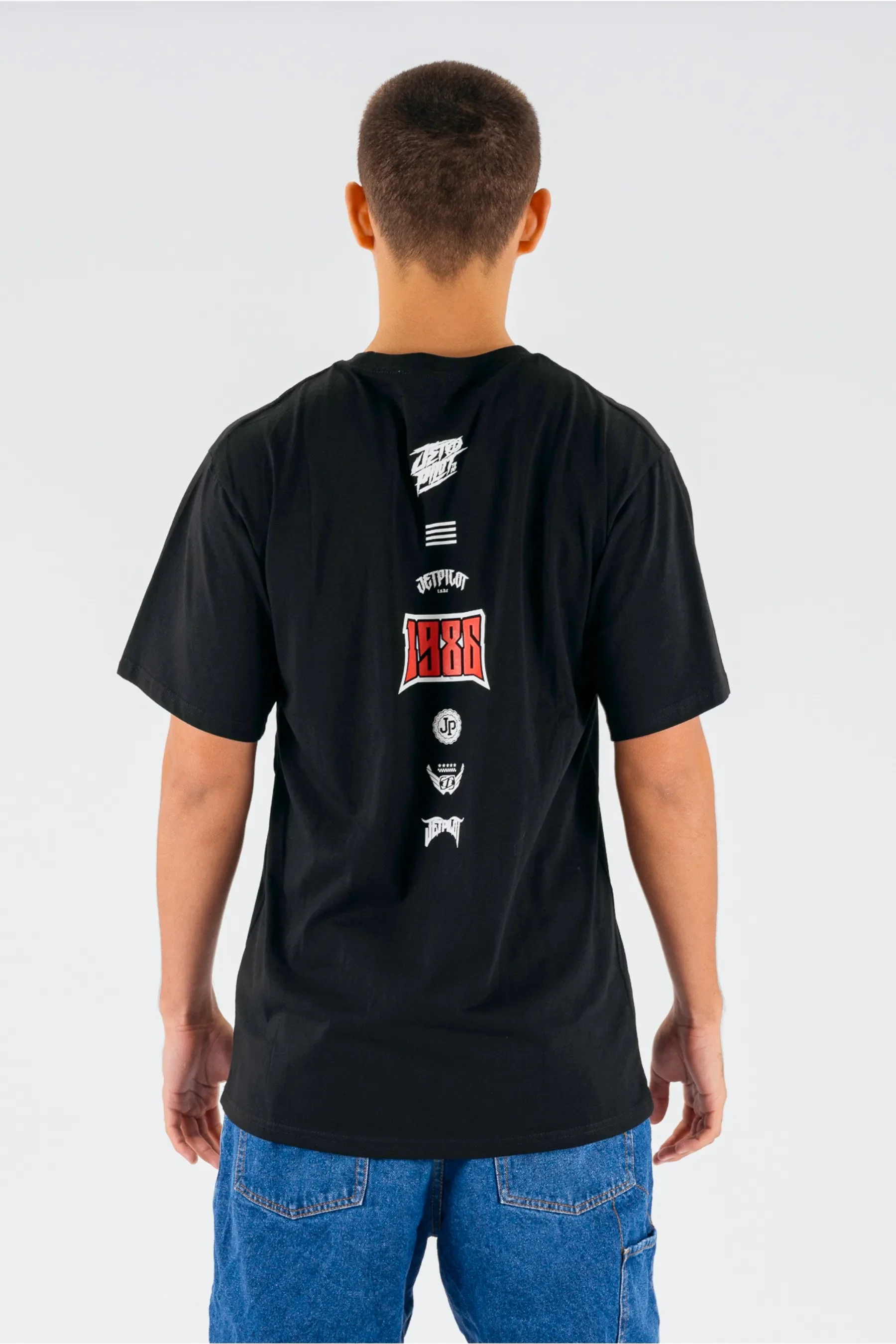 Jetpilot Legacy Tee - Black - Image 4