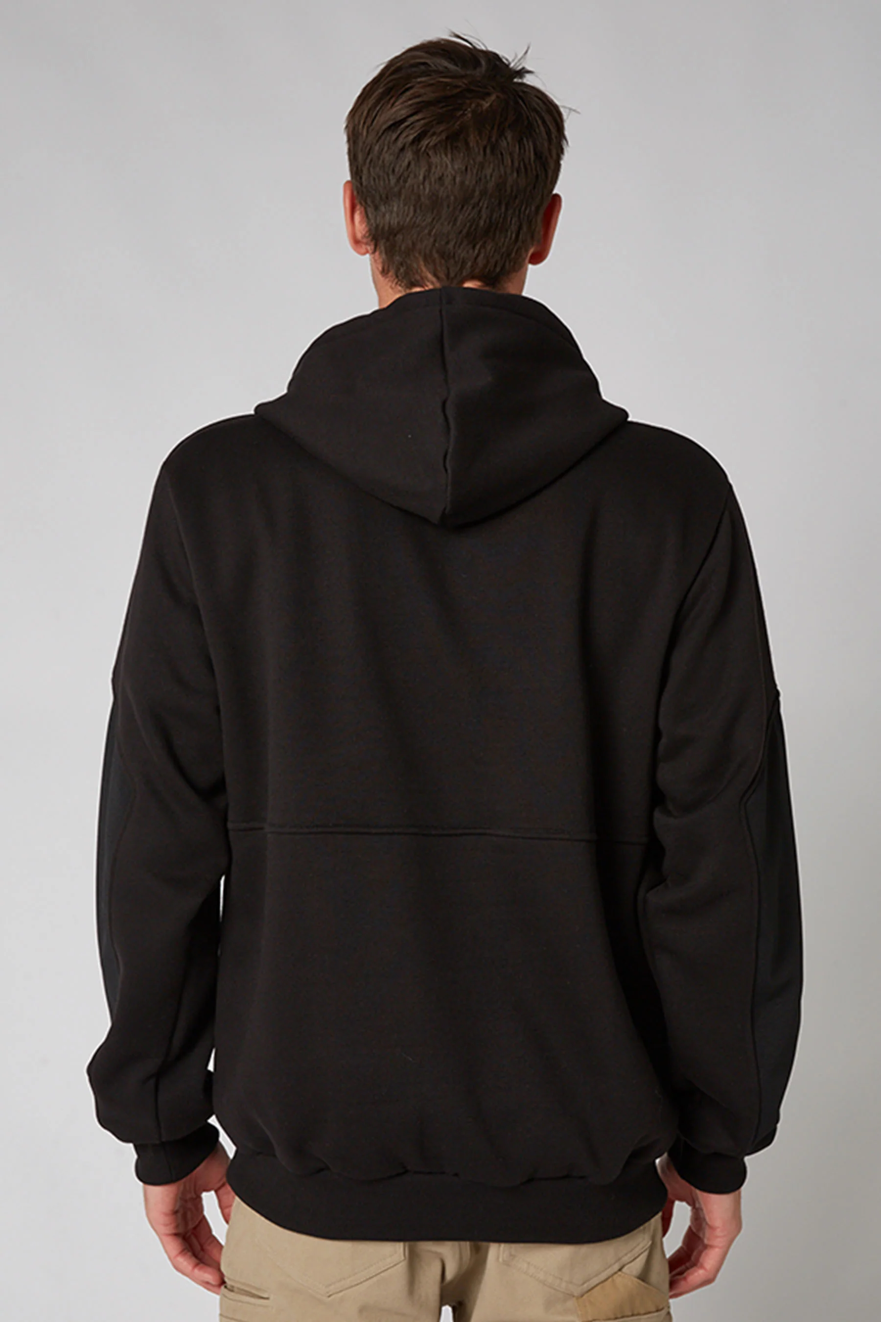 Jetpilot Leveled Mens 2.0 Pullover Hoodie - Black - Image 3