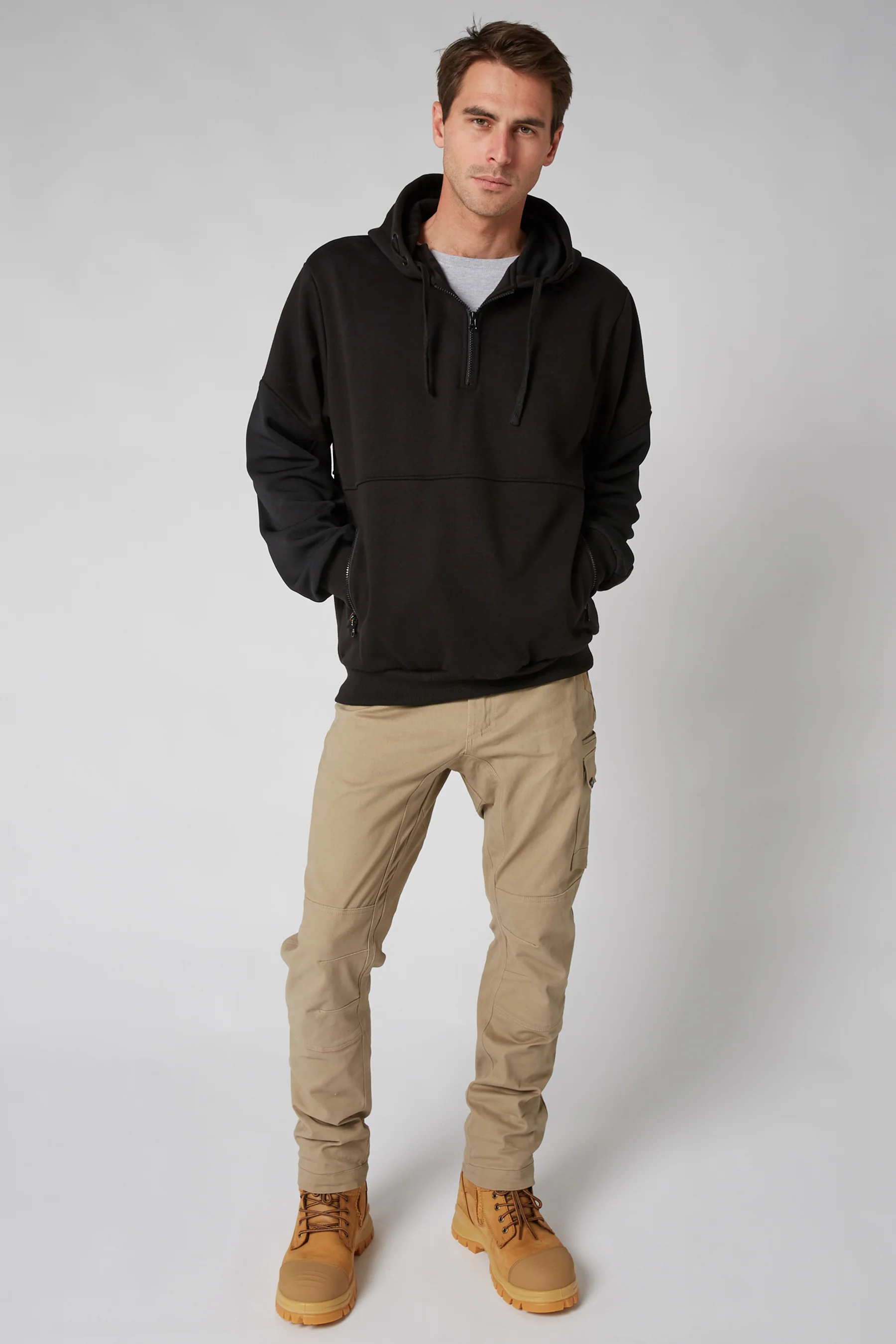 Jetpilot Leveled Mens 2.0 Pullover Hoodie - Black - Image 7