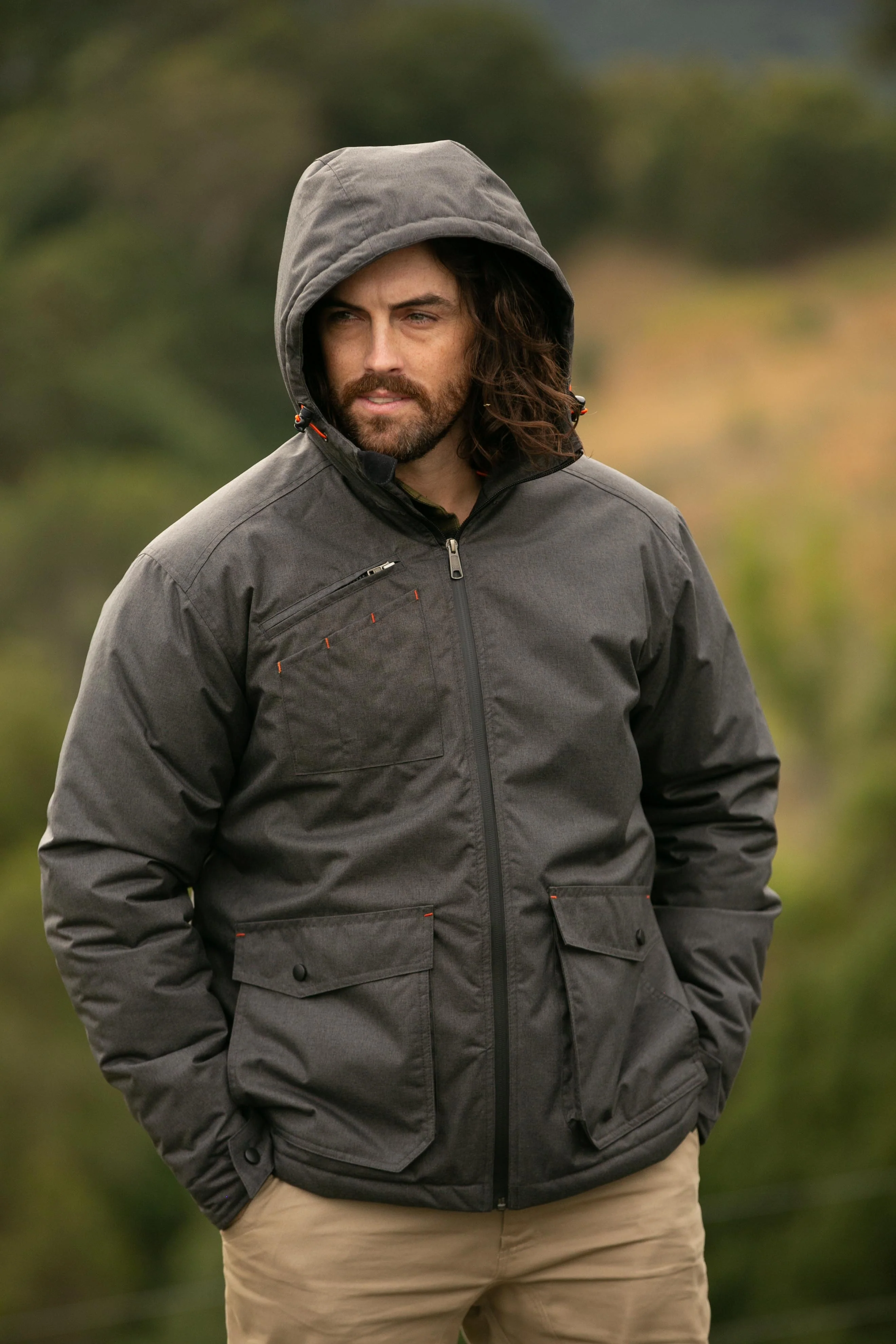 Jetpilot Onsite Pro Mens Jacket - Charcoal - Image 12