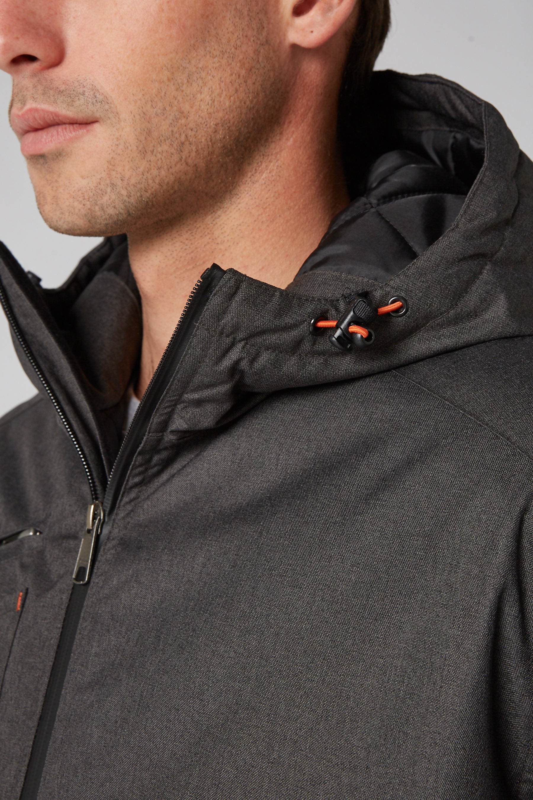 Jetpilot Onsite Pro Mens Jacket - Charcoal - Image 4