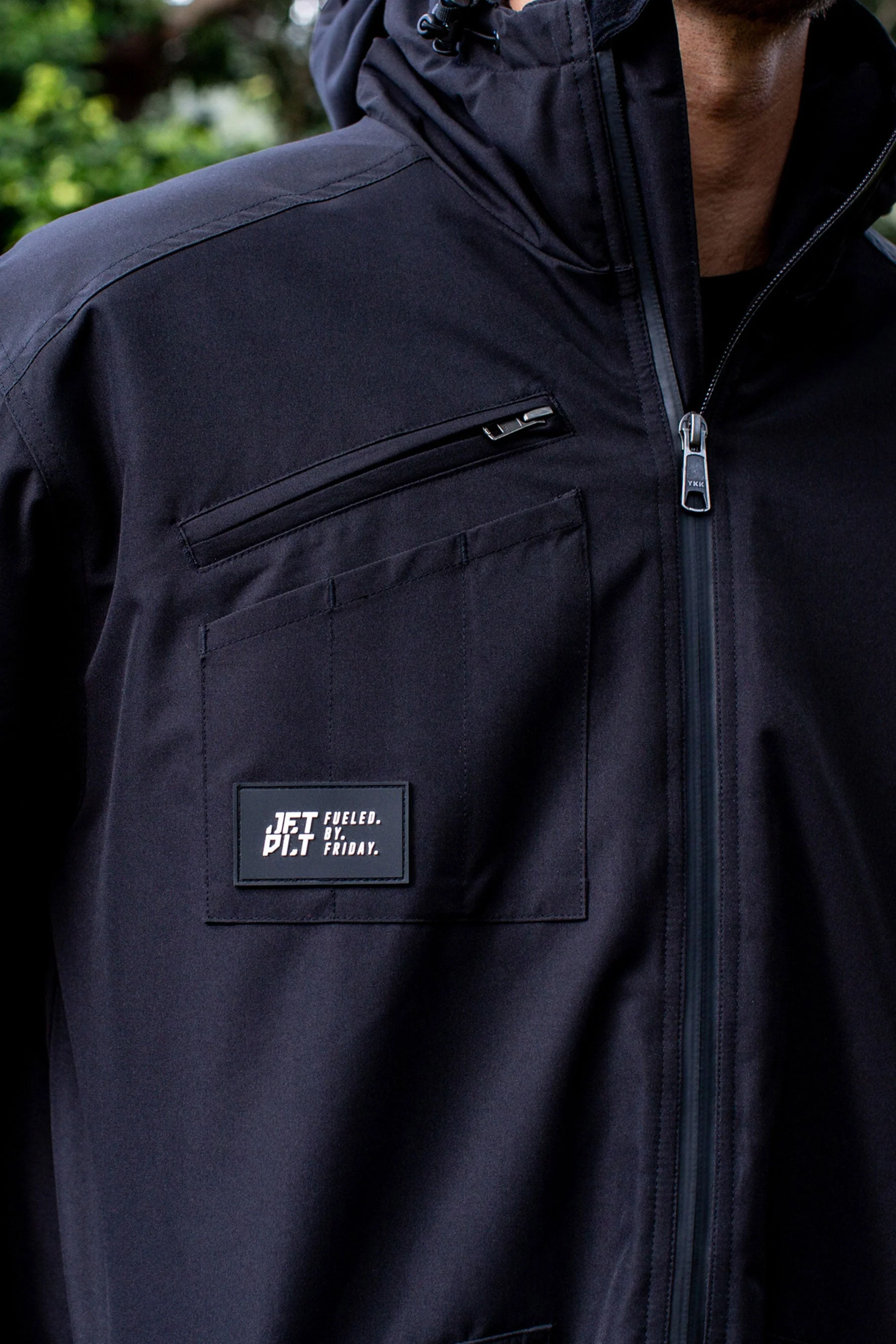 Jetpilot Onsite Pro Mens Jacket - Black - Image 4