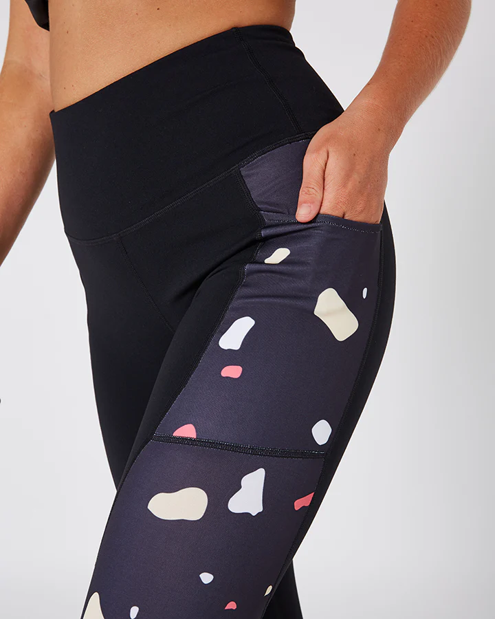 Jetpilot Pacer Quartz Ladies Leggings - Black - Image 3