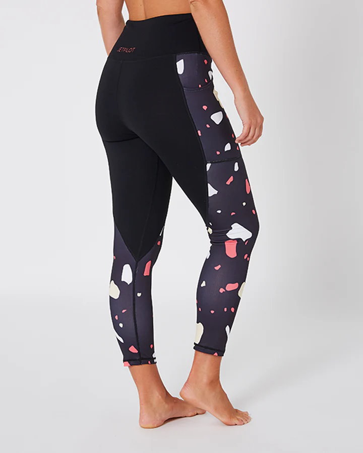 Jetpilot Pacer Quartz Ladies Leggings - Black - Image 4