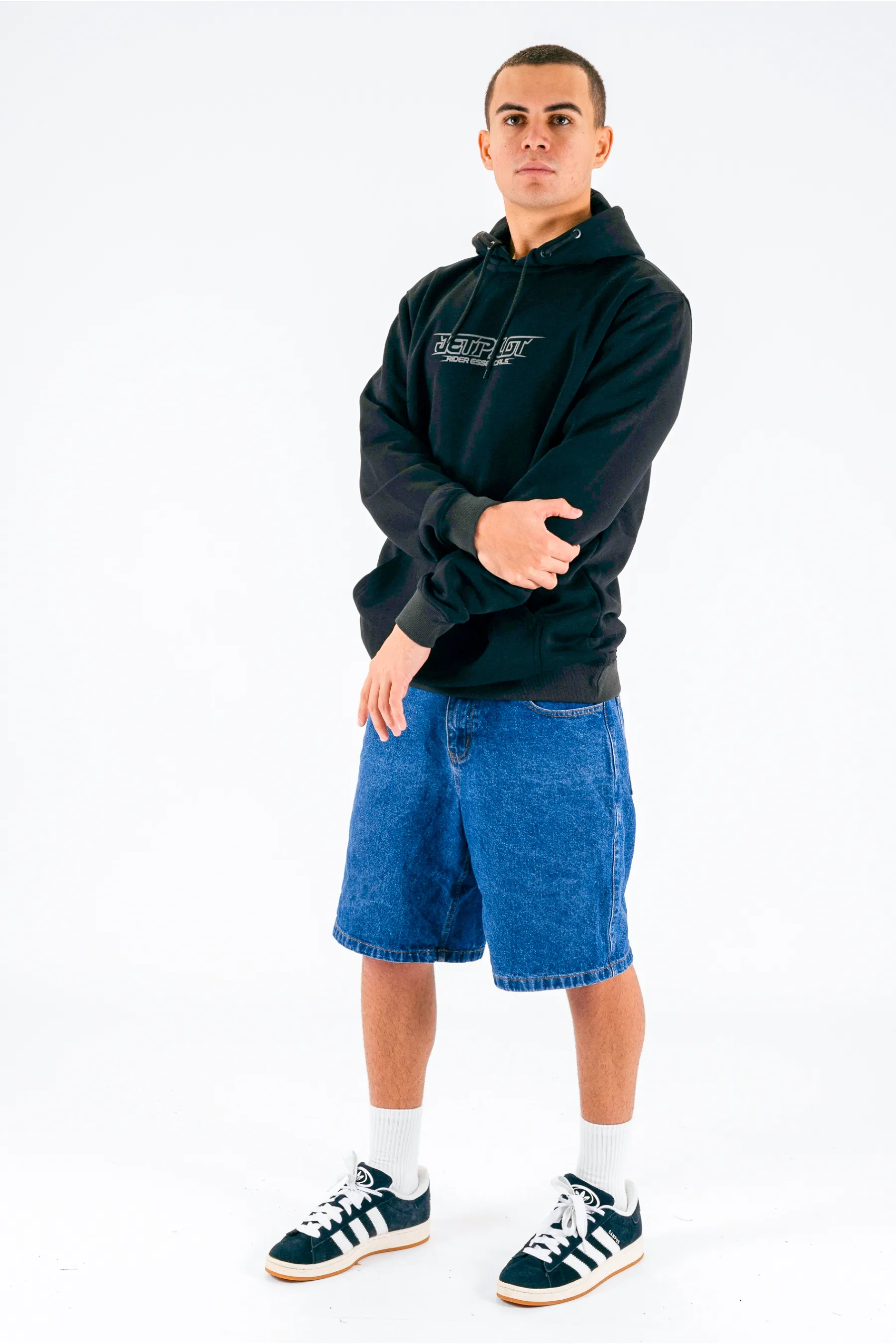 Jetpilot Progress Pullover - Black - Image 2