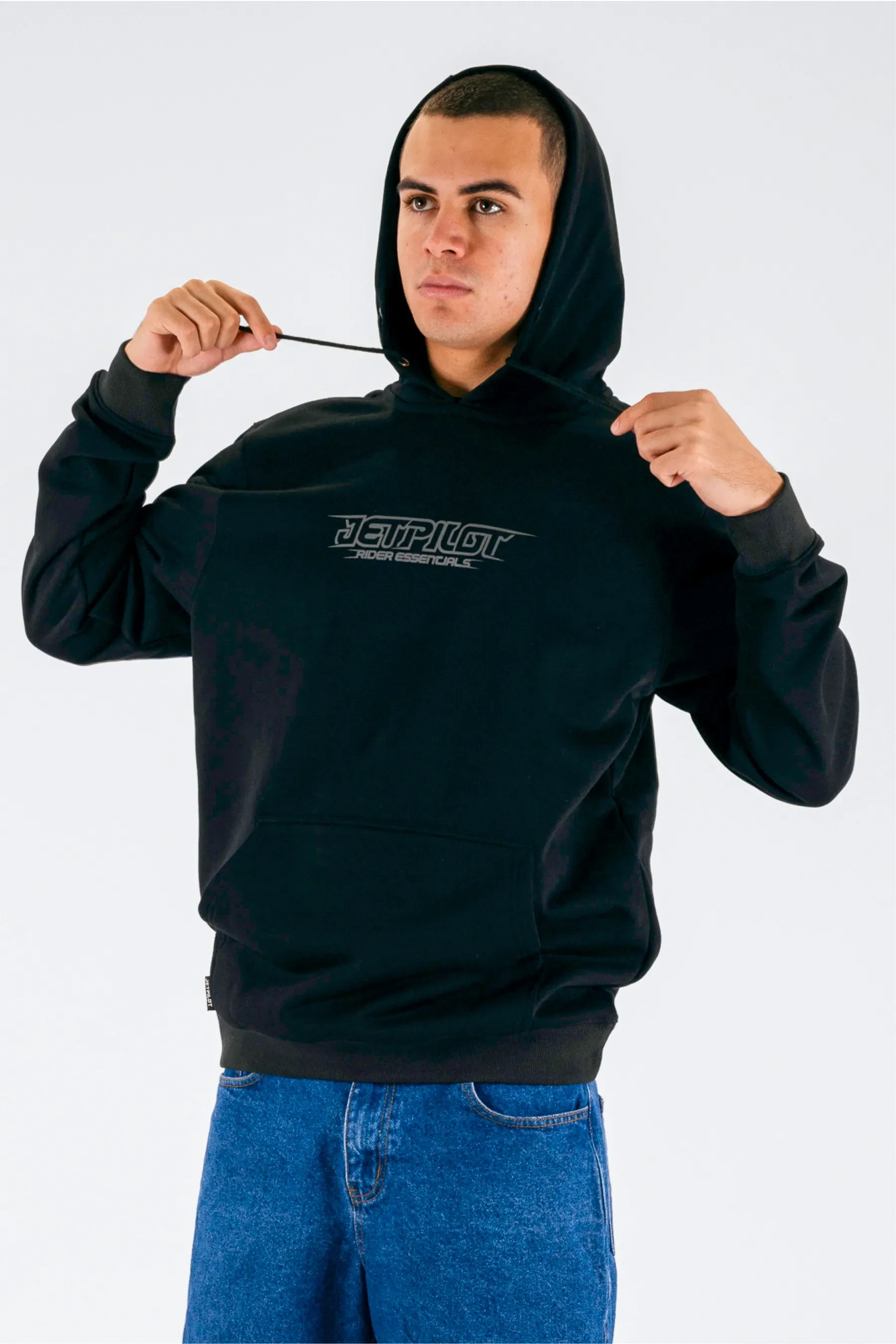Jetpilot Progress Pullover - Black - Image 3