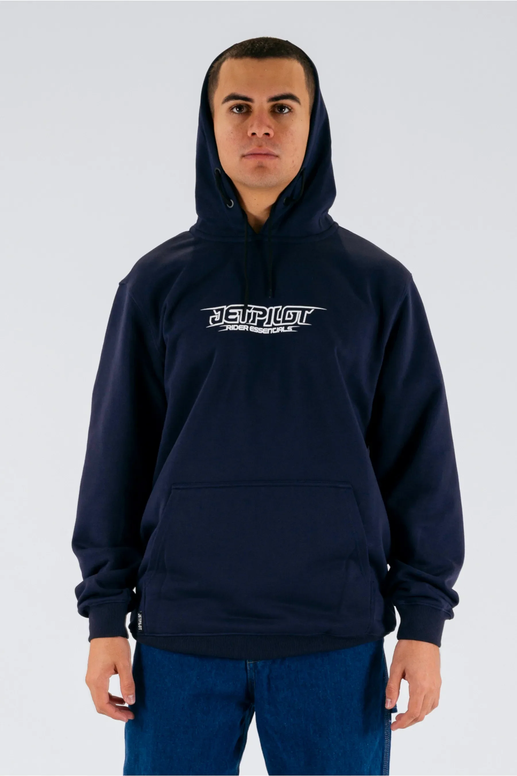 Jetpilot Progress Pullover - Dark Blue