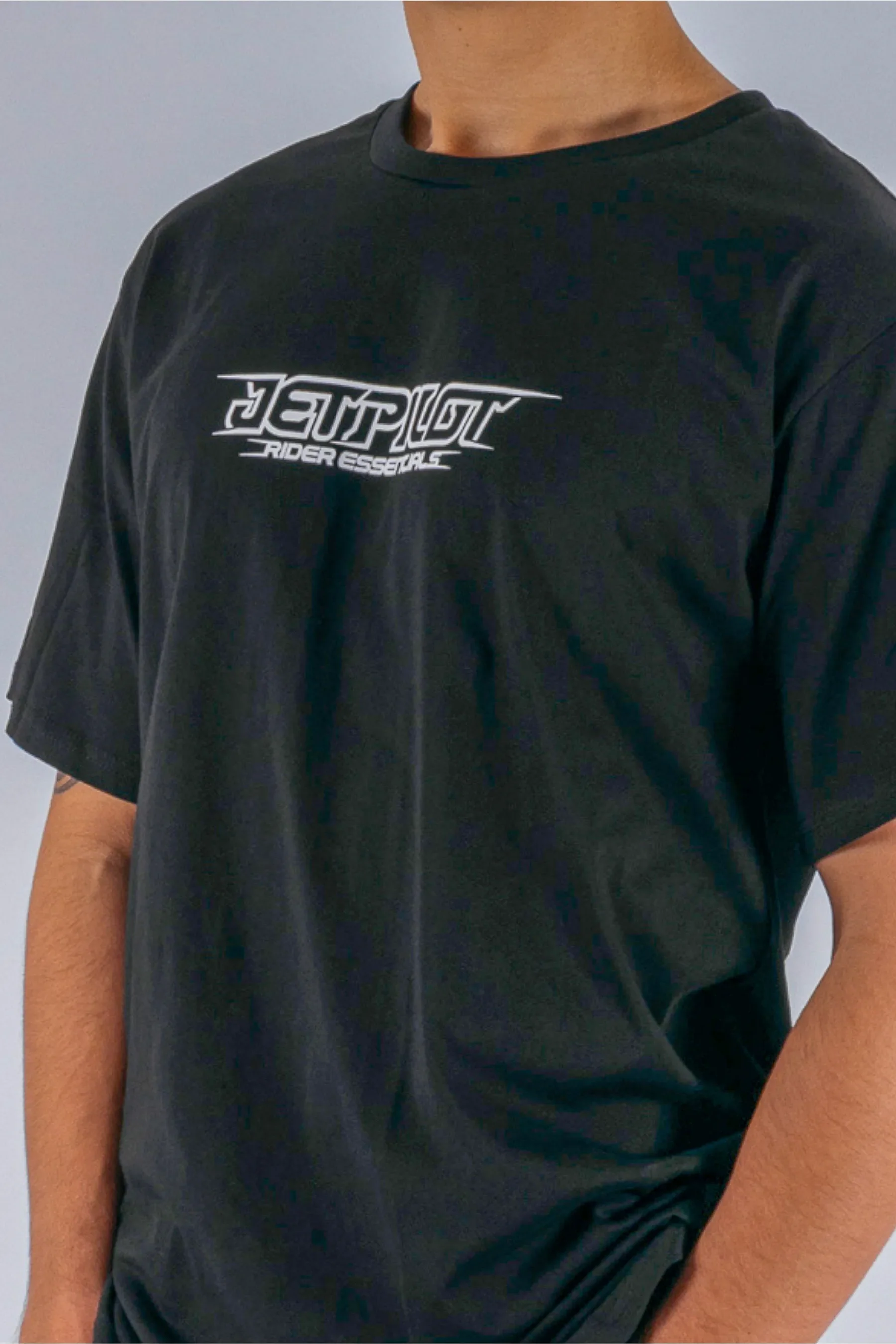 Jetpilot Progress Tee - Black - Image 5