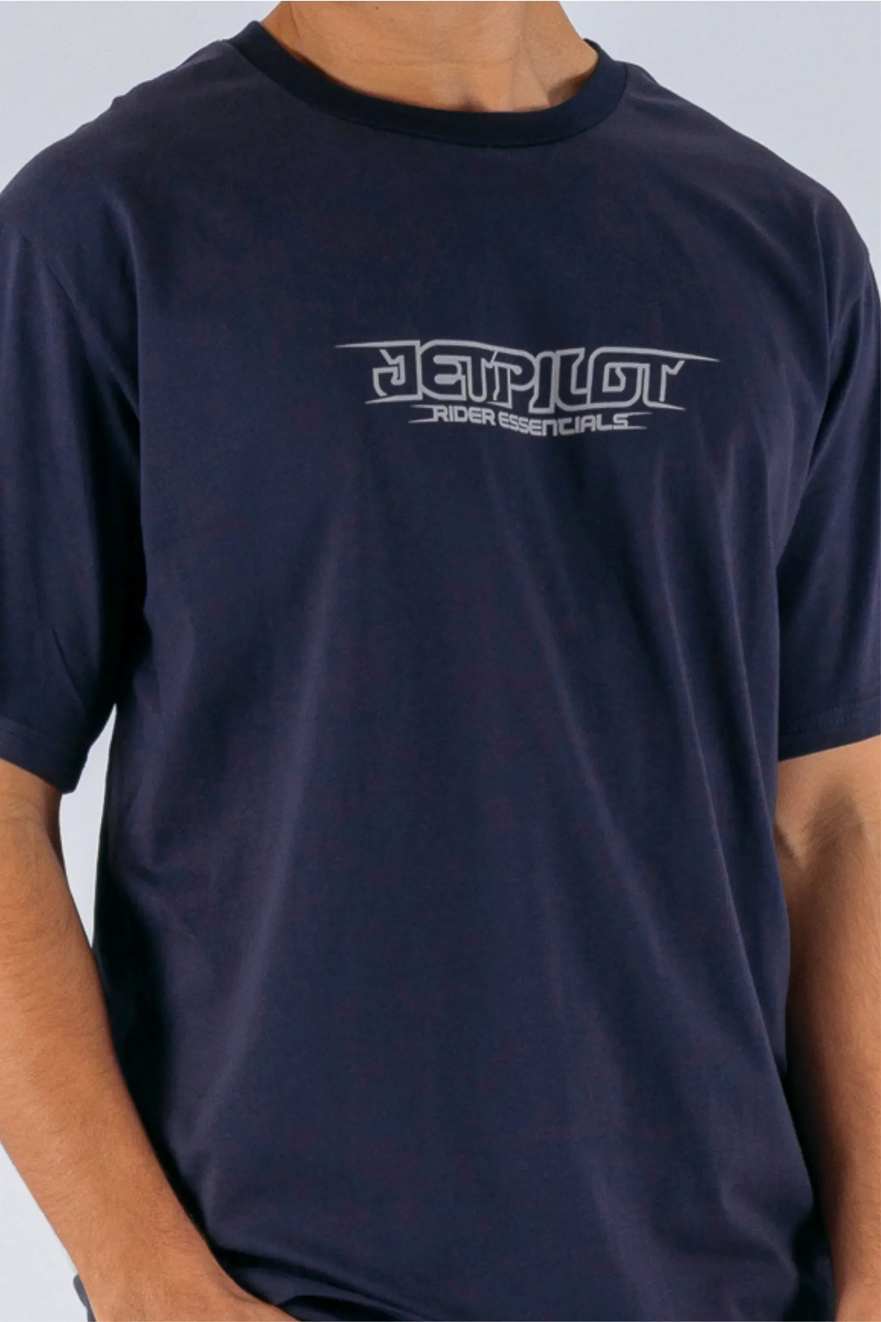 Jetpilot Progress Tee - Dark Blue - Image 5