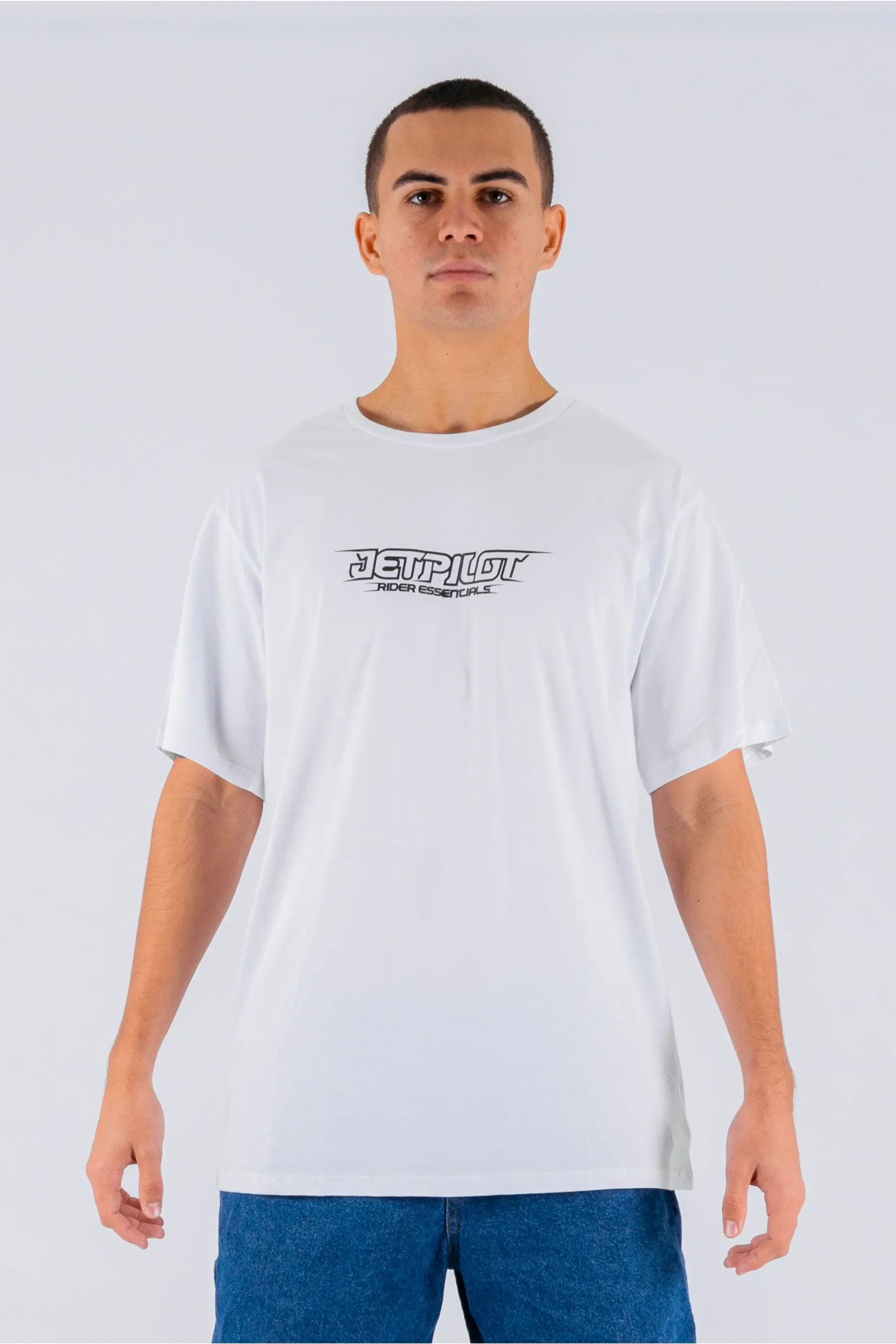 Jetpilot Progress Tee - White