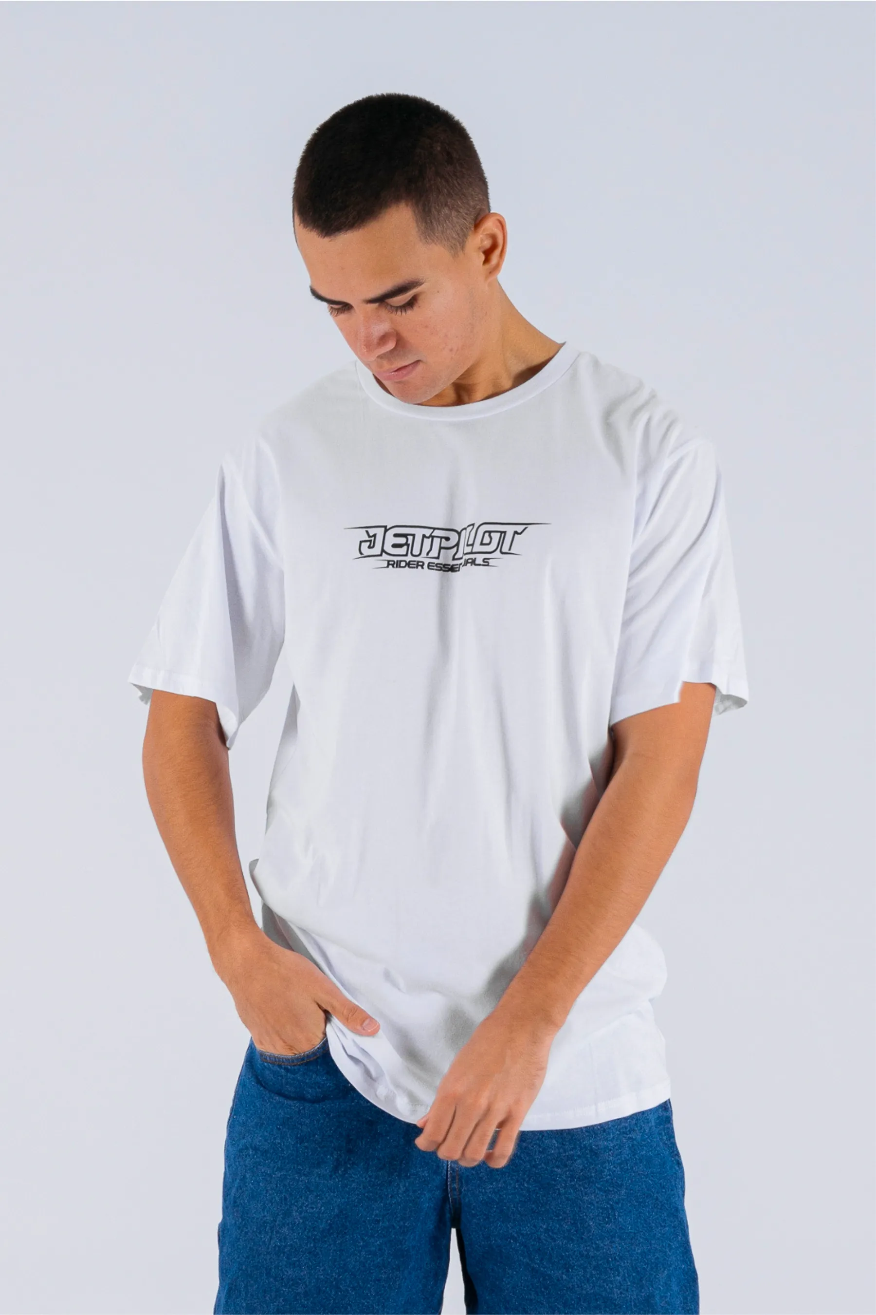 Jetpilot Progress Tee - White - Image 3