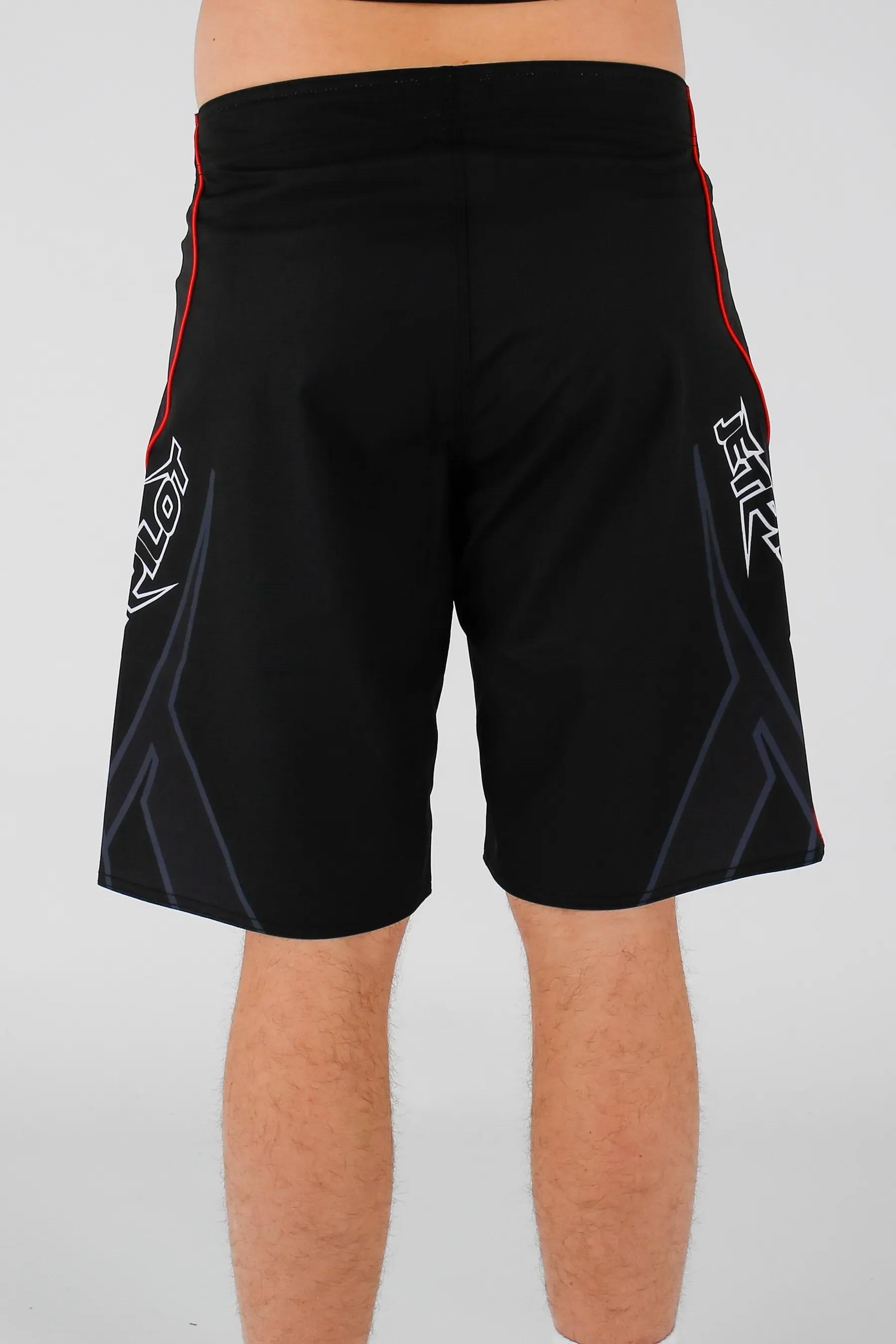 Jetpilot Pulse Raptor 2 Boardshort - Black/Red - Image 3