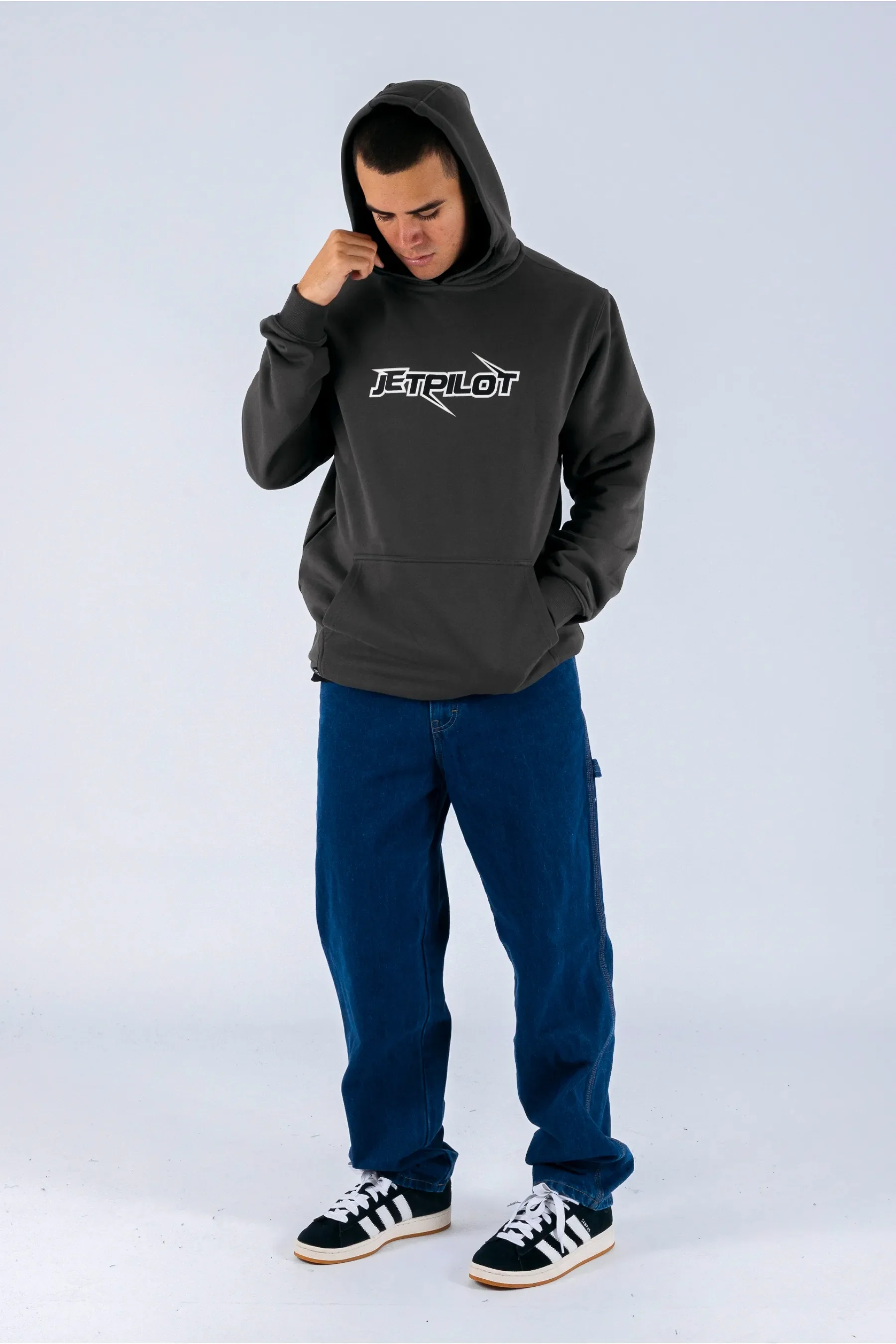 Jetpilot Raptor 2 Pullover - Charcoal - Image 5